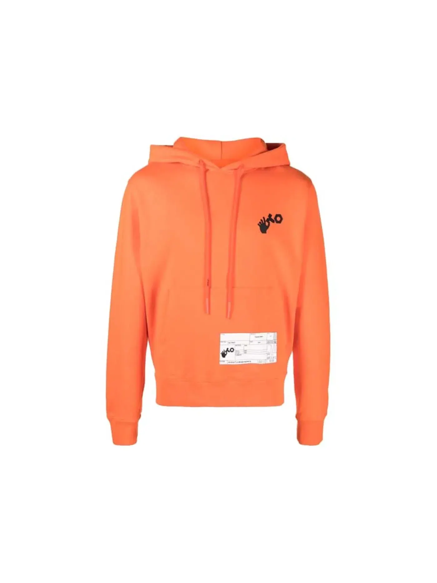 Мужской худи с логотипом OFF-WHITE x Teenage Engineering — изображение 1 из 2, оранжевый