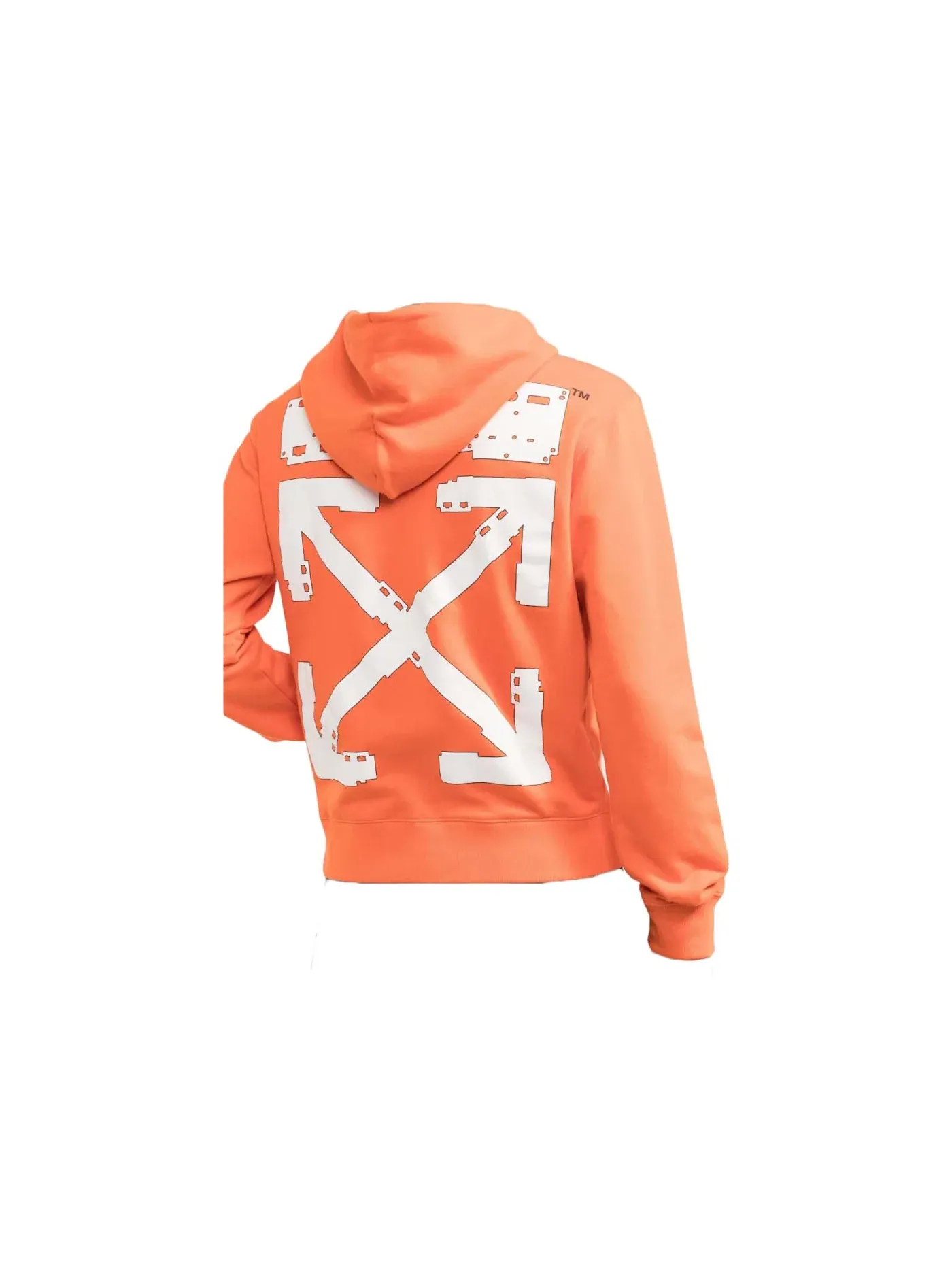 Мужской худи с логотипом OFF-WHITE x Teenage Engineering — изображение 2 из 2, оранжевый