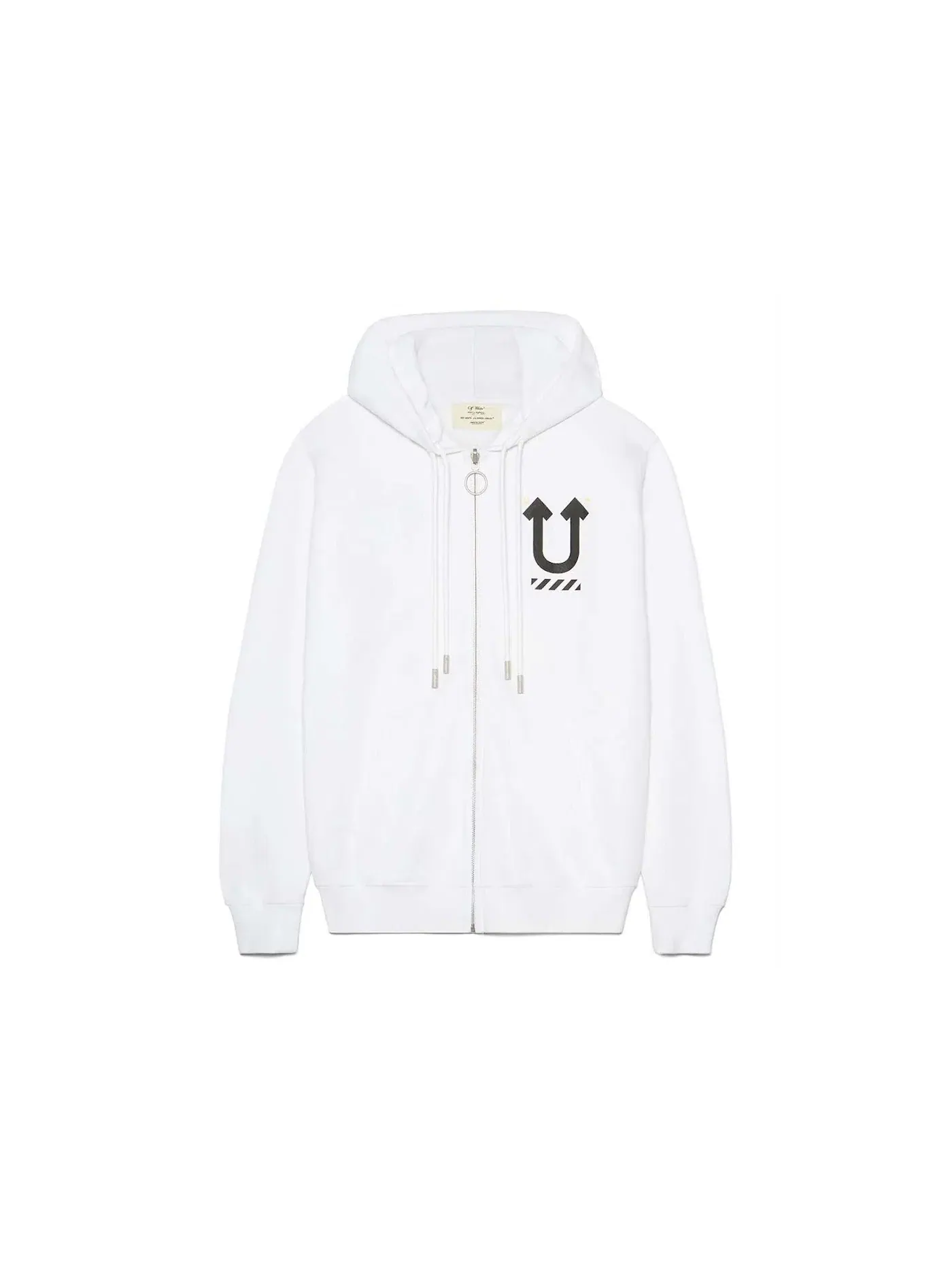Мужская куртка с двусторонним принтом Crossover Double Sided Logo OFF-WHITE — изображение 1 из 2, белый