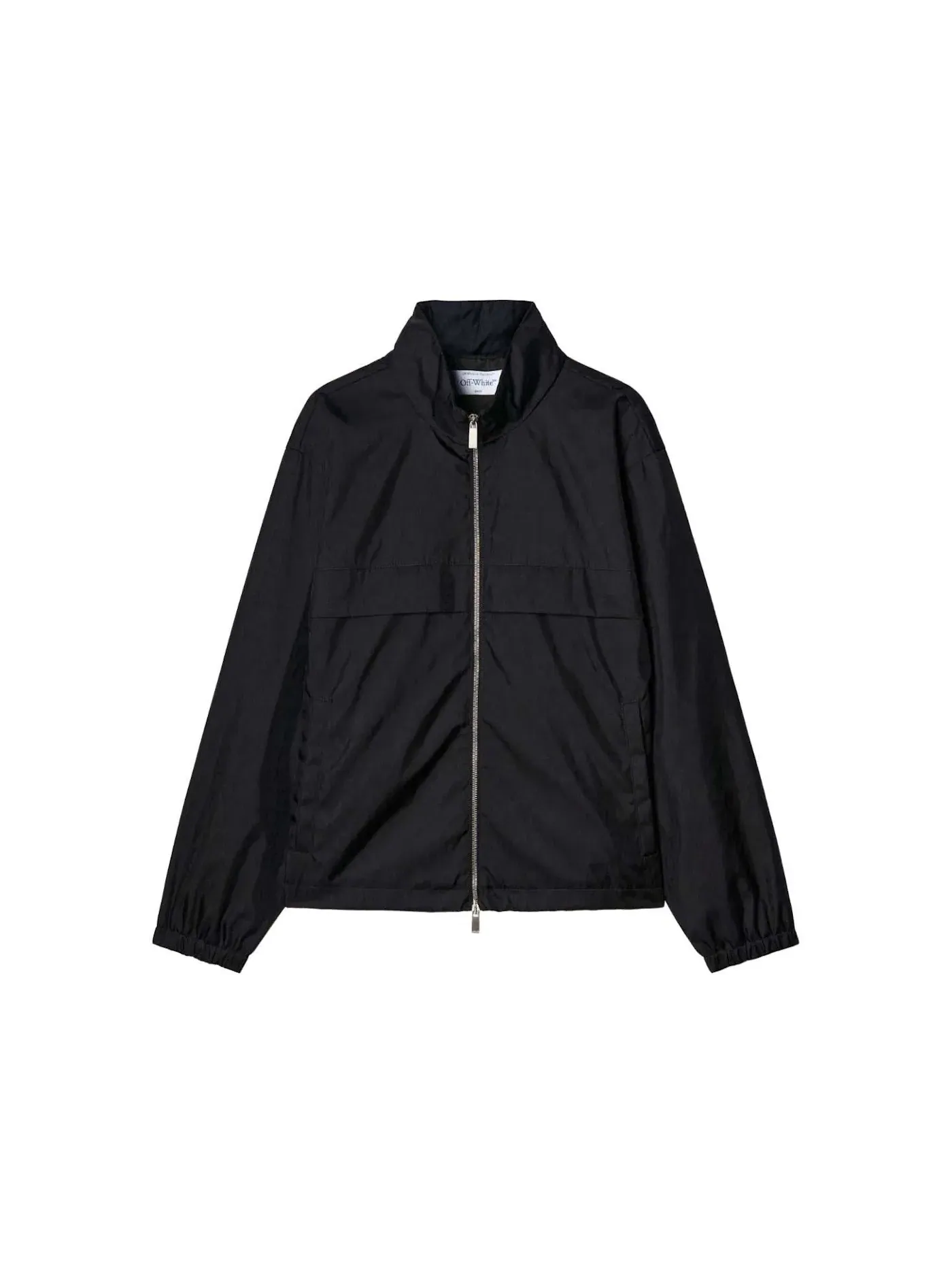 Мужская куртка с молнией с длинным рукавом Jacket OFF-WHITE — изображение 1 из 2, черный