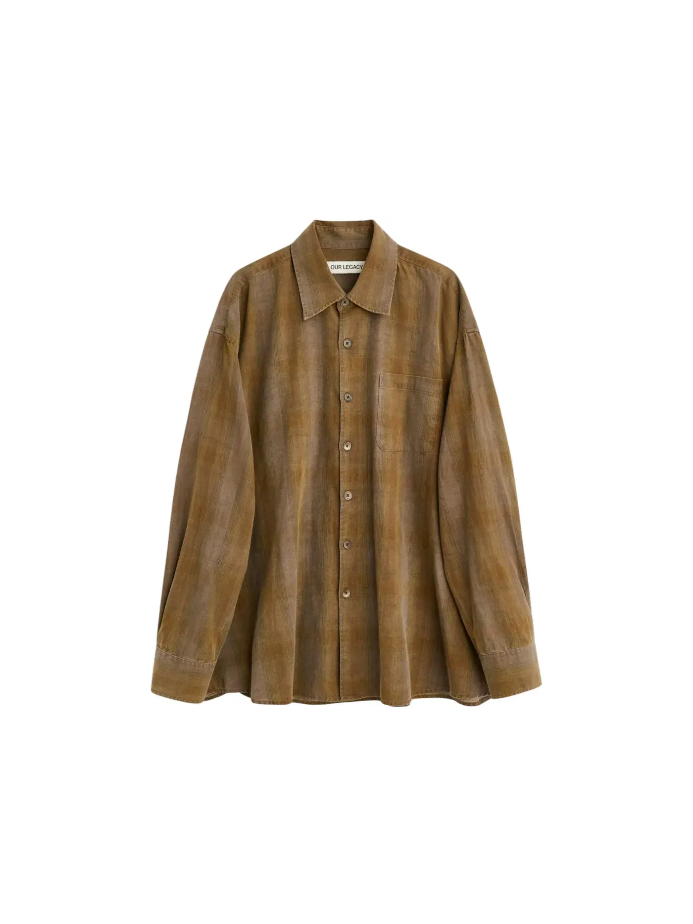 Мужская рубашка с фланелевой клеткой Our Legacy, Flannel Check — изображение 1 из 1