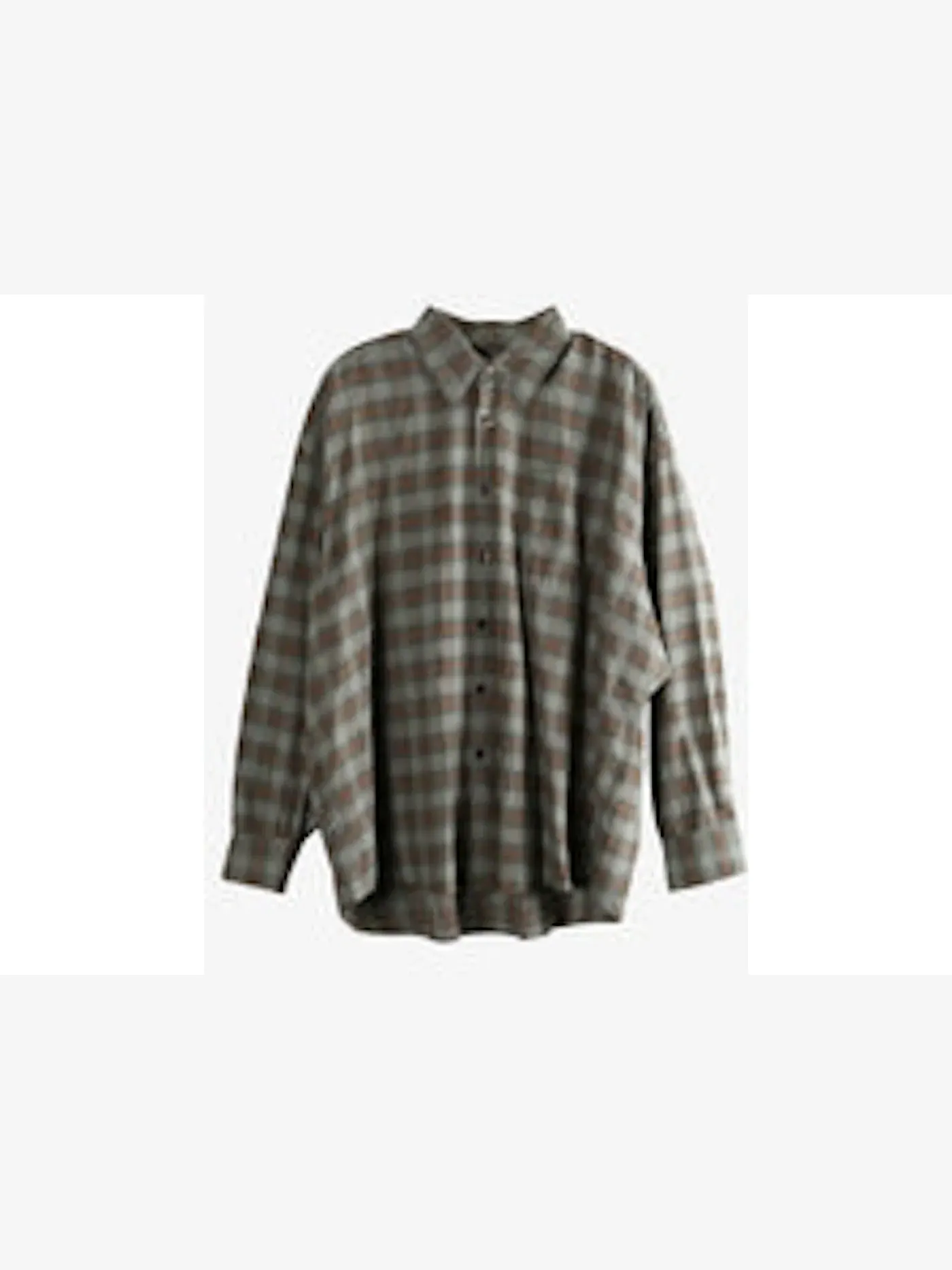 Мужская рубашка из фланели с принтом Shirt Our Legacy, Flannel Check — изображение 1 из 1