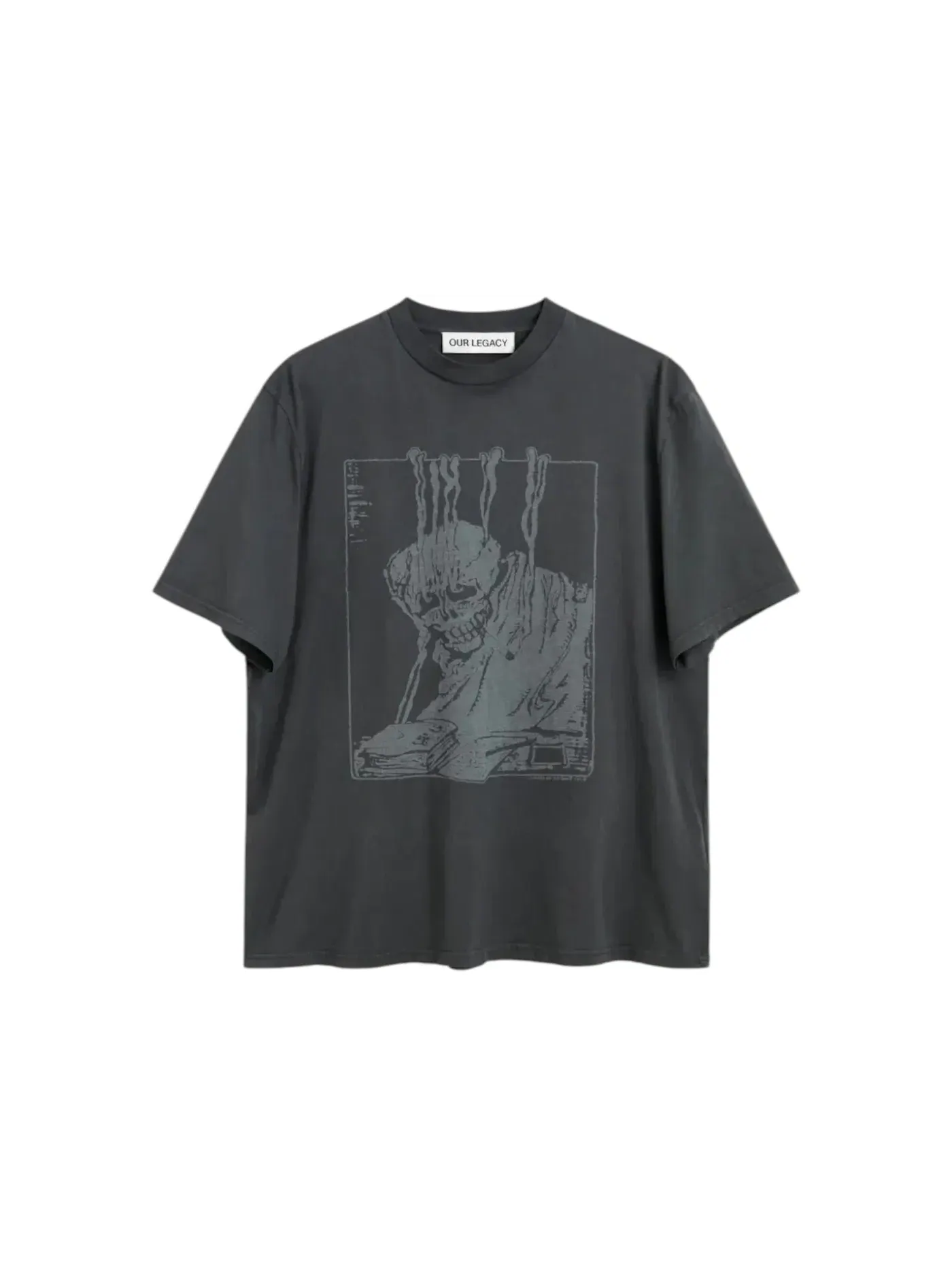 Мужская футболка с принтом T-Shirt Our Legacy, Mail Print — изображение 1 из 1
