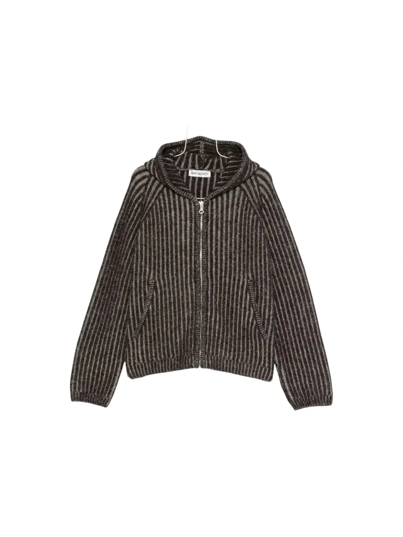 Мужское пальто шерстяное в полоску Our Legacy Coat