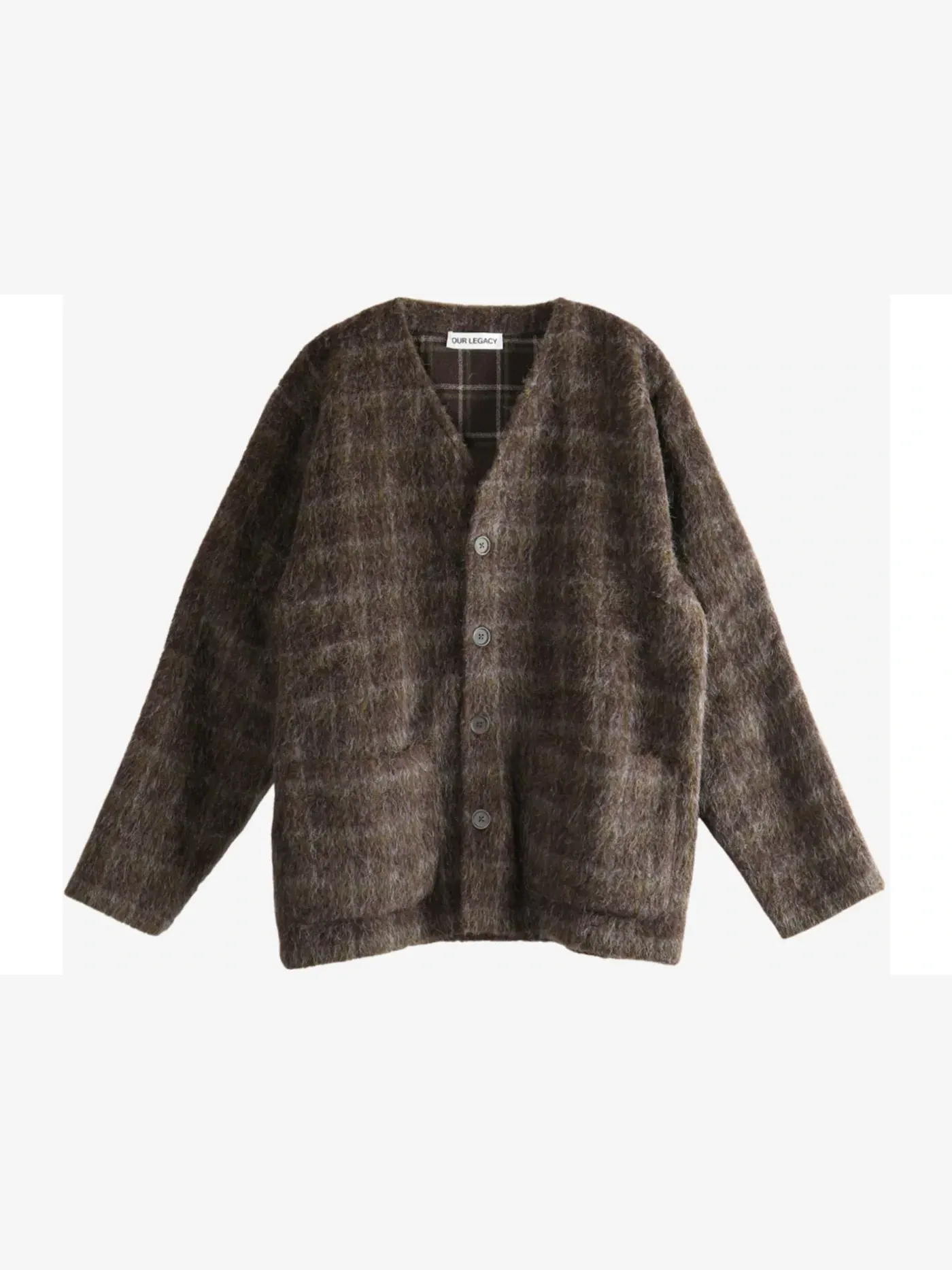 Мужской кардиган с узором Cardigan Our Legacy — изображение 1 из 1, мульти