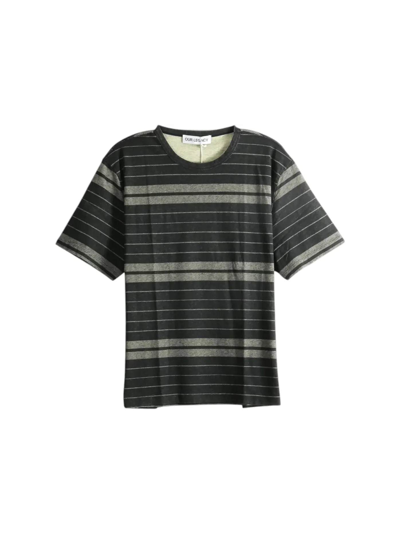 Мужская футболка с полосатым принтом Tee Our Legacy, Ziggy Stripe Ease Jersey — изображение 1 из 1