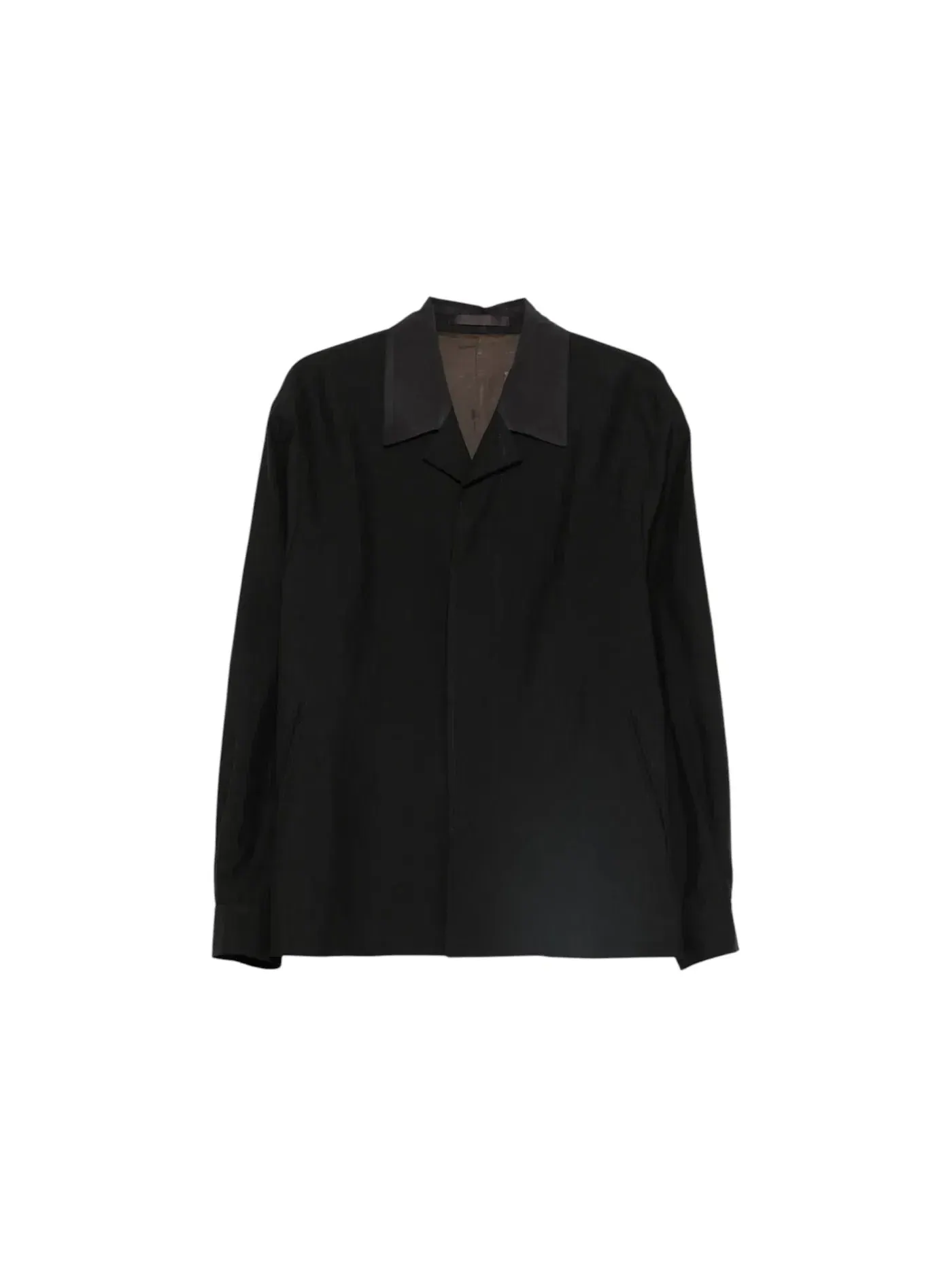 Мужской пиджак из технического льна Blazer Our Legacy — изображение 1 из 1, черный