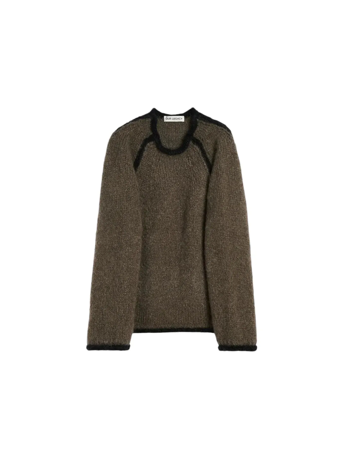 Мужской свитер с высоким воротом Rider Roundneck Our Legacy, Steel Mohair — изображение 1 из 1
