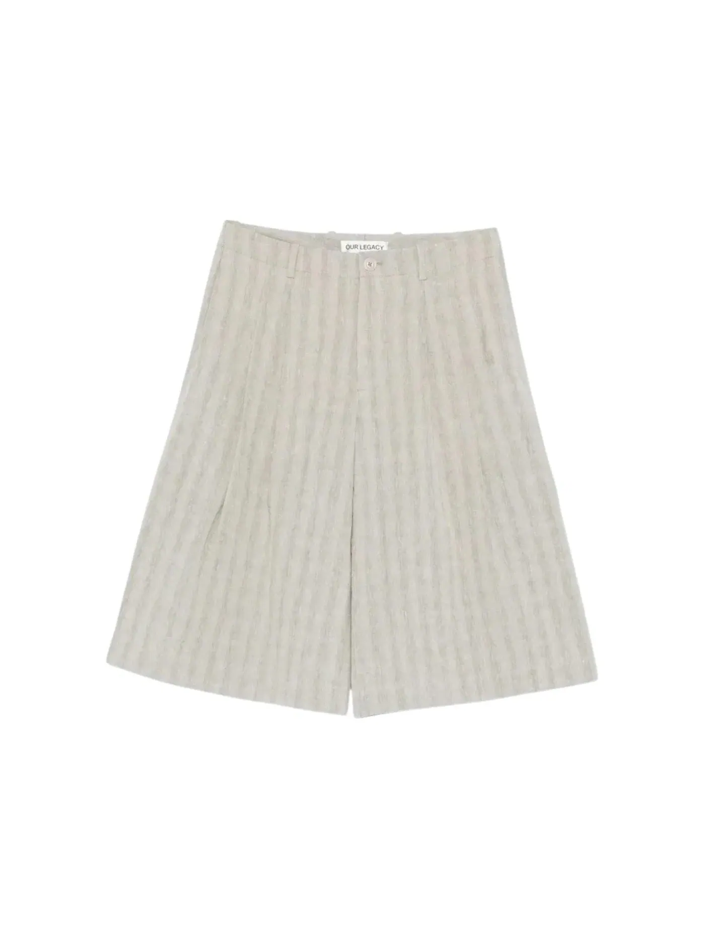 Мужские шорты с принтом Our Legacy Shorts Sage Trail Check Dryline Weave, Sage Trail Check Dryline Weave — изображение 1 из 1