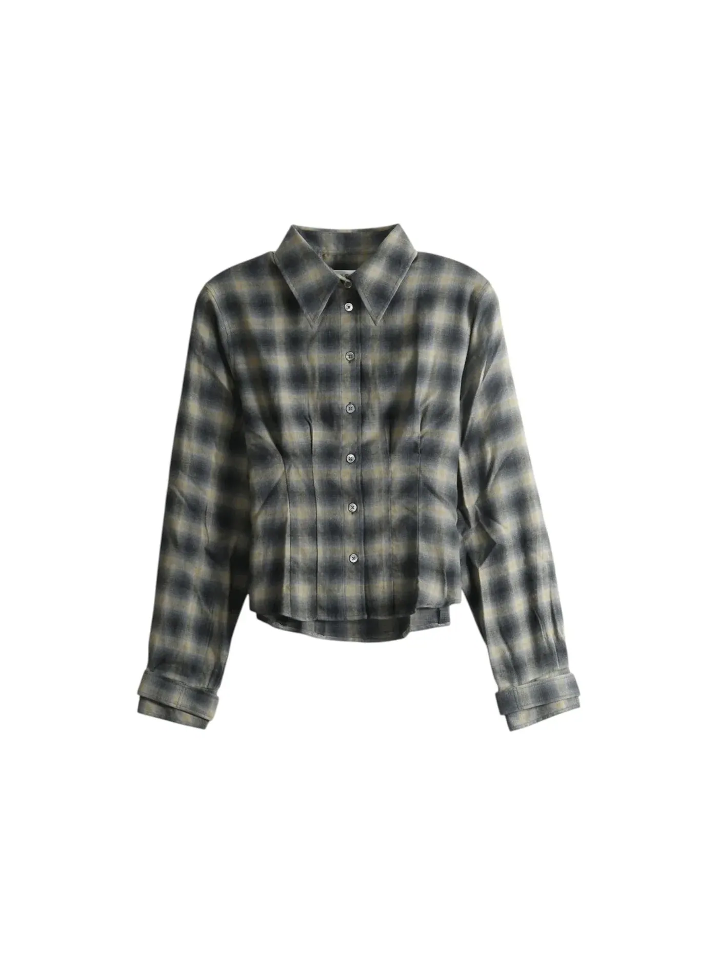 Женская рубашка с длинным рукавом Our Legacy Shirt, Yukon Check Woolton — изображение 1 из 1