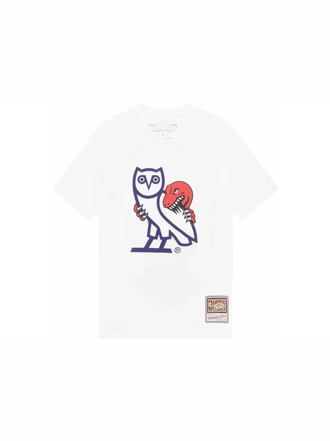 Мужская футболка с принтом OVO 1995 Raptors OG Owl