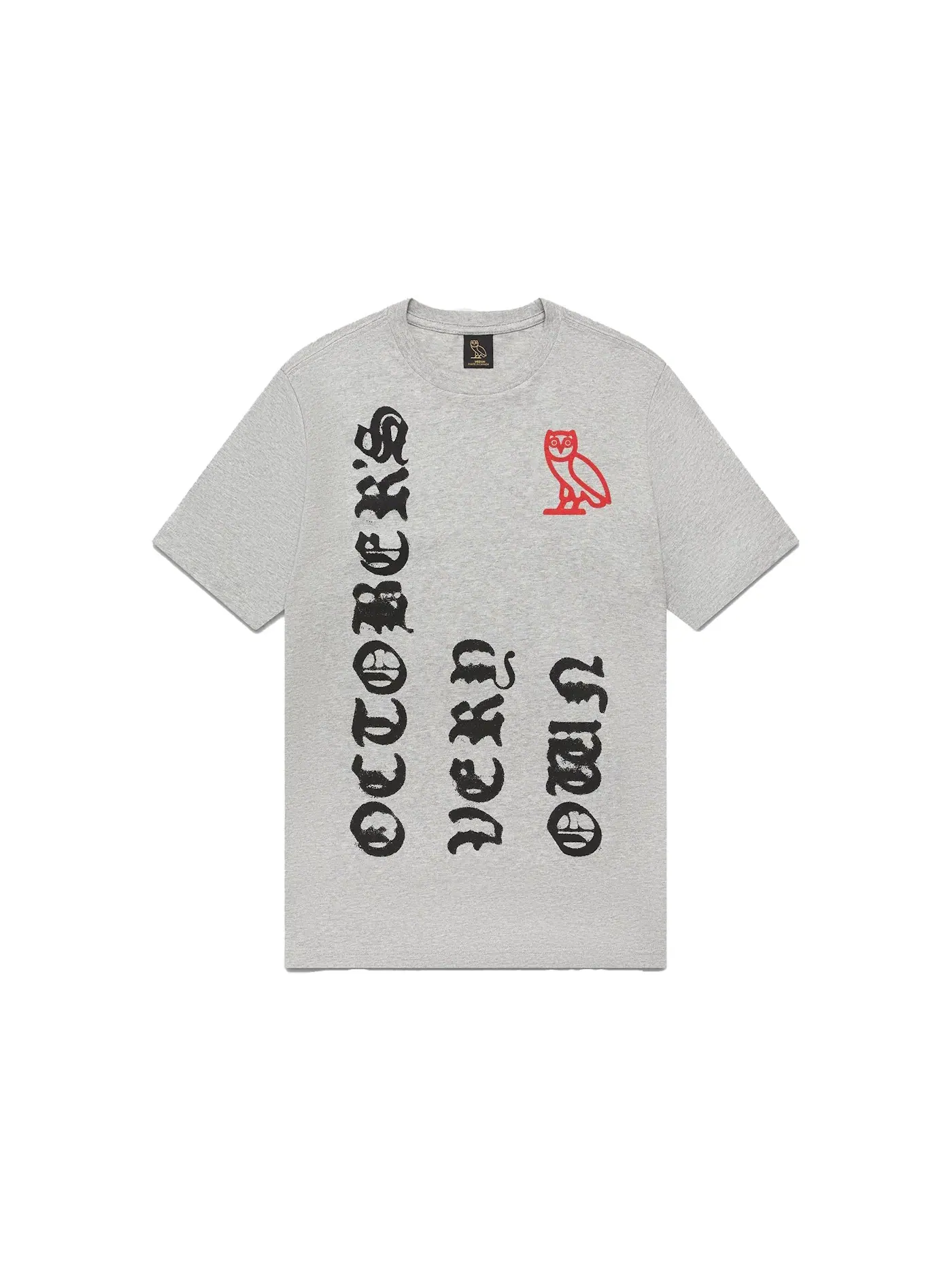 Мужская футболка с принтом OVO Dice Heather Grey
