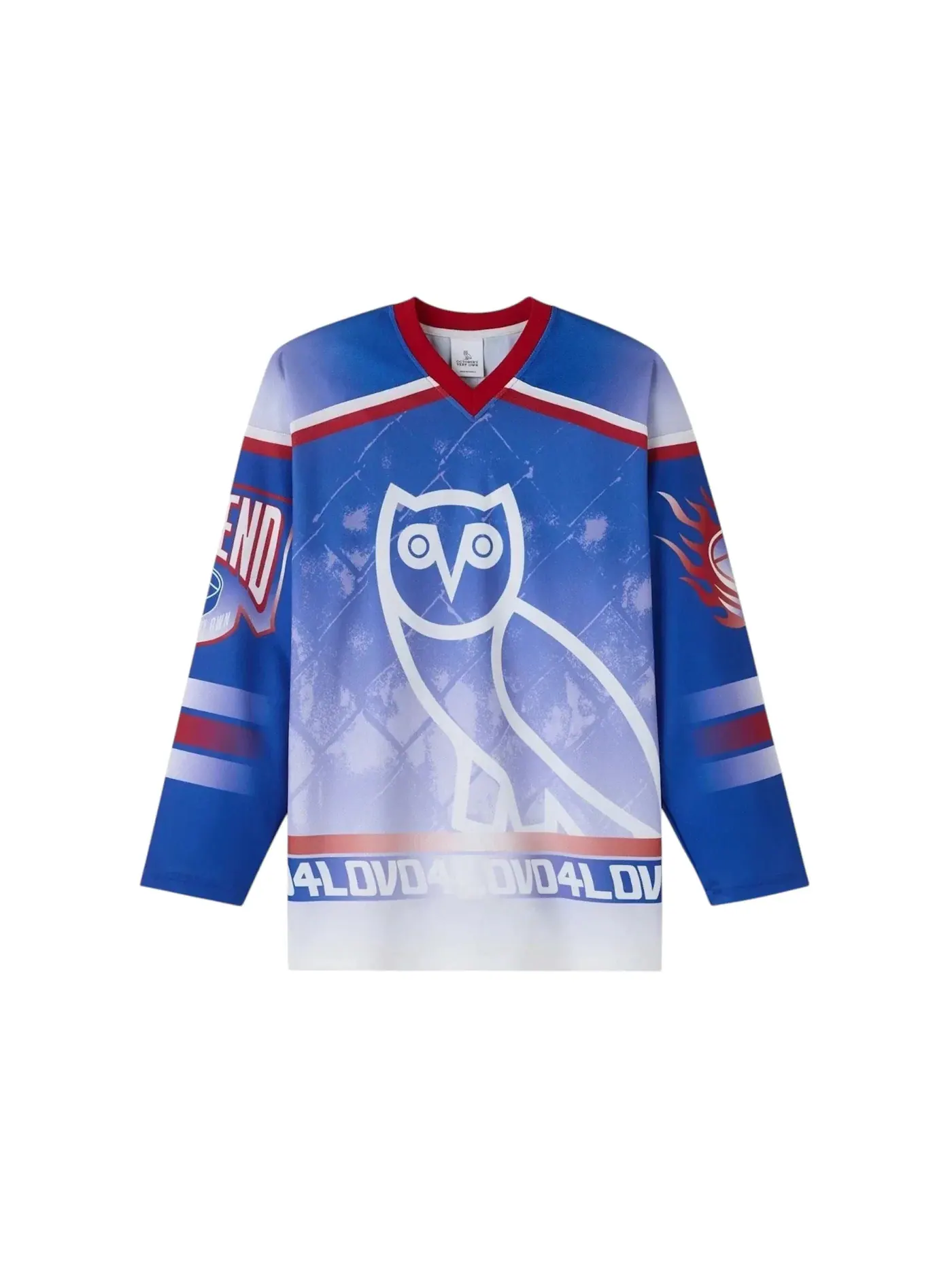 Мужская хоккейная джерси с длинным рукавом OVO Jersey — изображение 1 из 1, синий