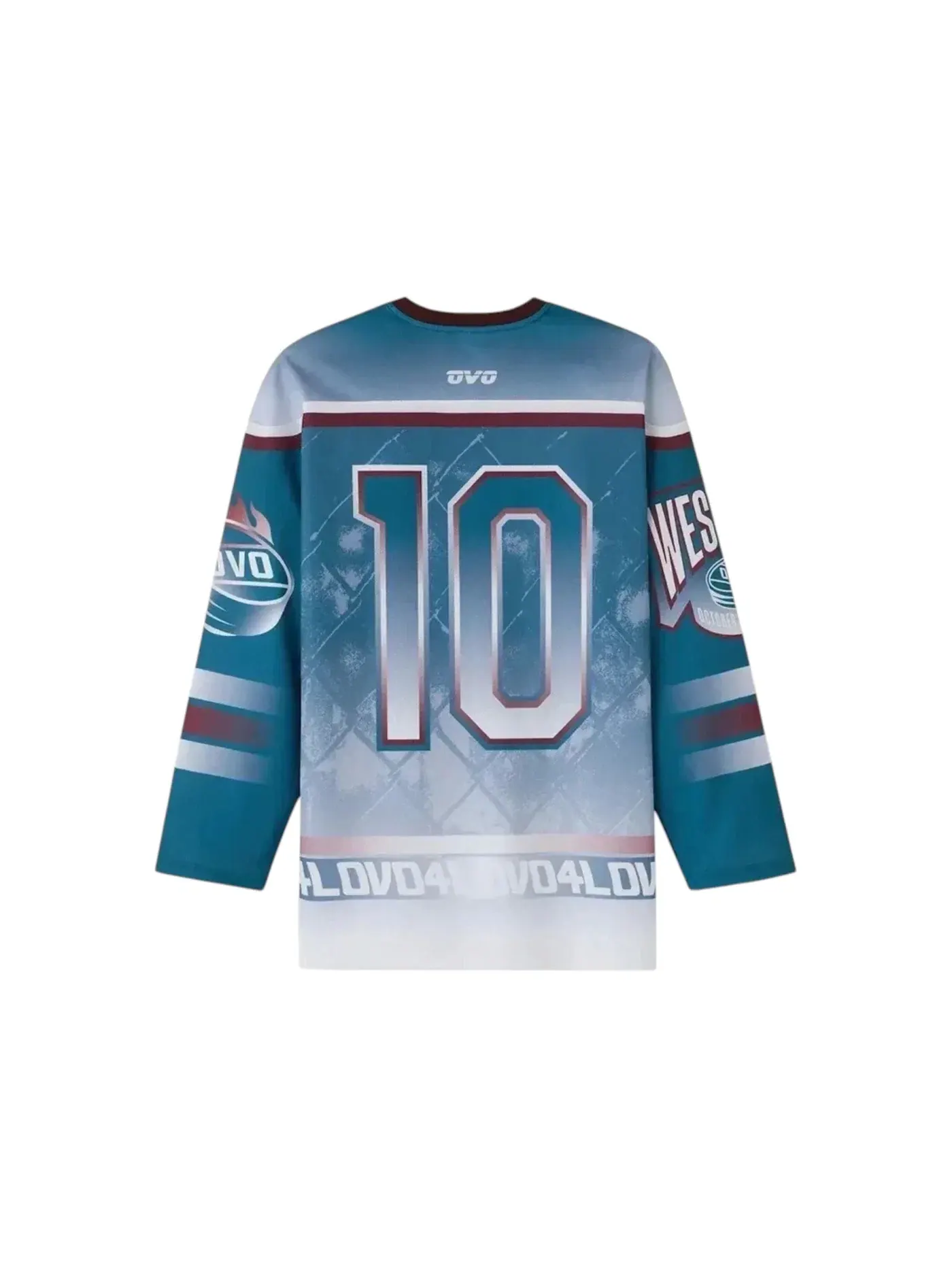 Мужская хоккейная джерси OVO 4L West End Jersey — изображение 2 из 2, зеленый