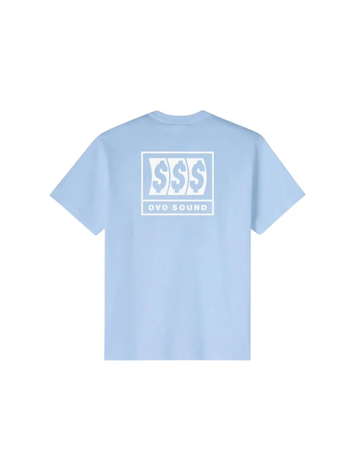 Мужская футболка с принтом OVO T-shirt OVO — изображение 2 из 2, светлый синий