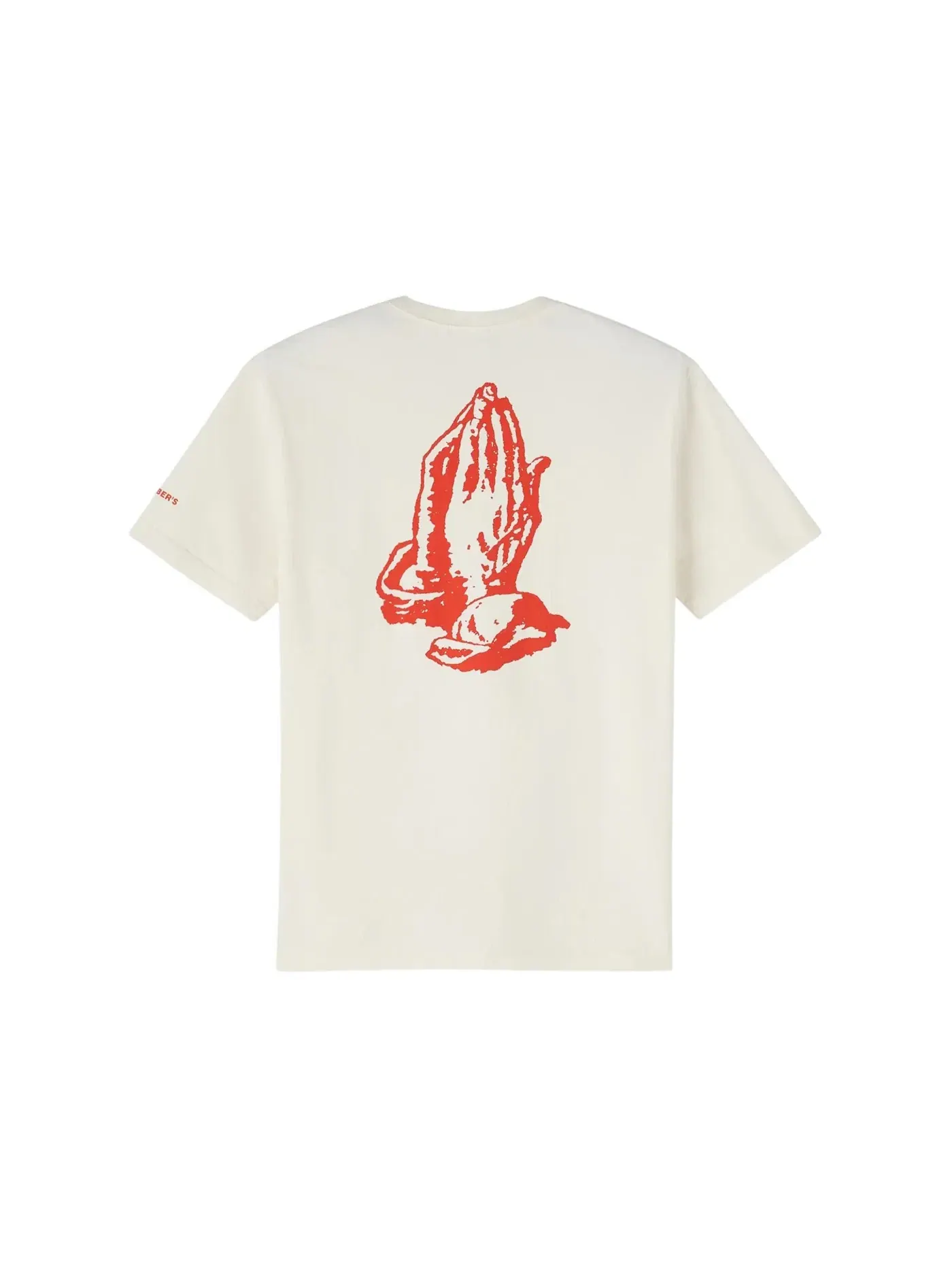 Мужская футболка OVO 6 God T-Shirt — изображение 1 из 2, светлый серый
