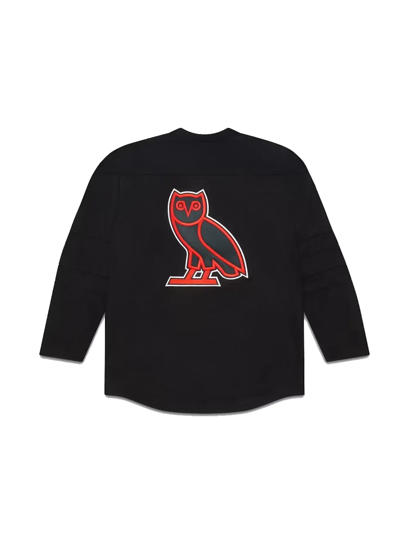 Мужская хоккейная джерси с принтом A Nightmare On Elm Street Jersey OVO — изображение 2 из 2, черный