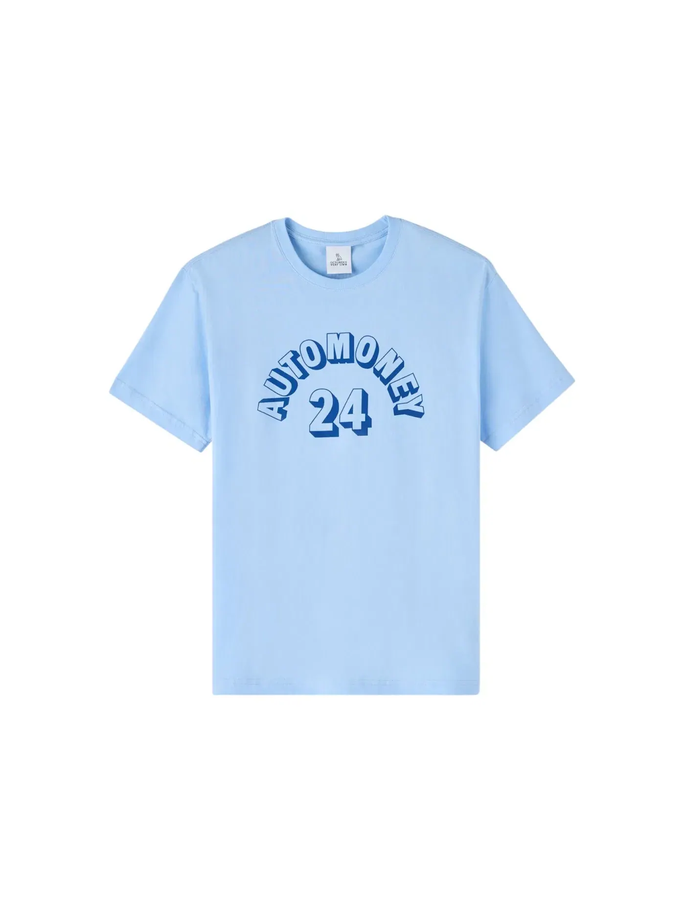 Мужская футболка с принтом OVO T-Shirt — изображение 1 из 1, светлый синий