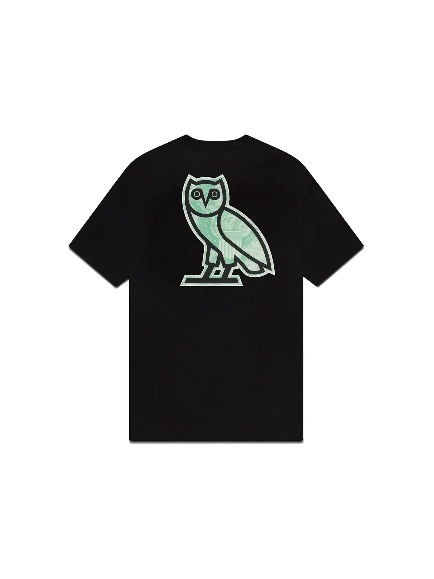 Мужская футболка с принтом OVO Banknote T-shirt OVO — изображение 1 из 2, черный