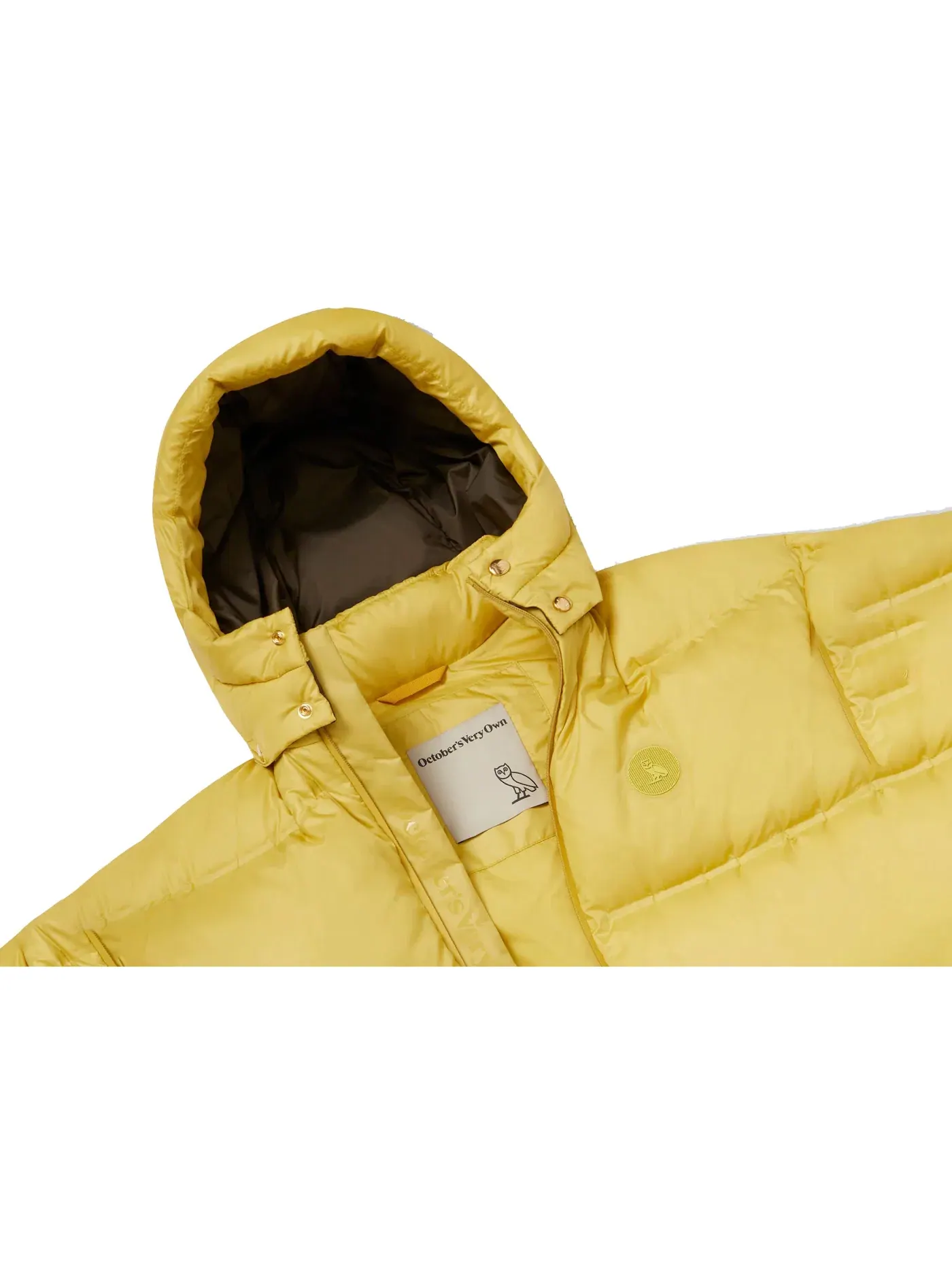 Мужская куртка с наполнителем из пуха OVO Bounce Down Jacket — изображение 3 из 3, желтый