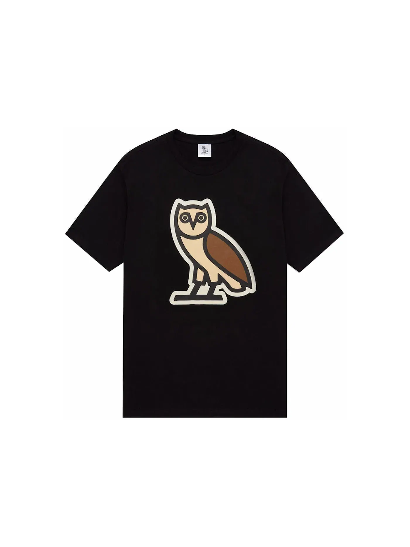 Мужская футболка с принтом OVO Bubble Owl T-shirt OVO — изображение 1 из 1, черный