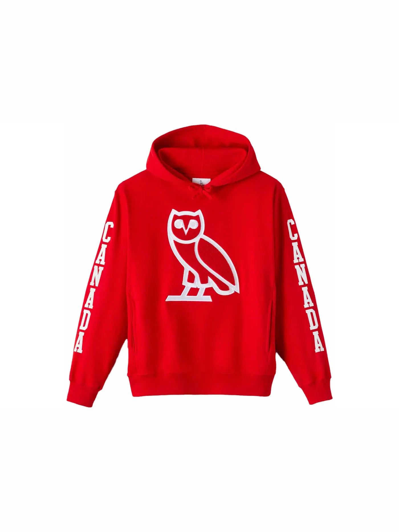 Мужская худи OVO OG Owl Canada Exclusive Hoodie — изображение 1 из 1, красный