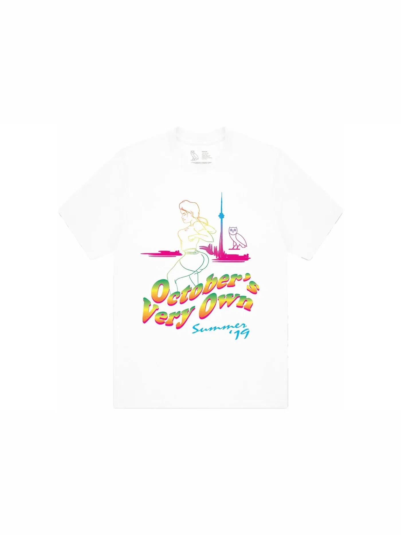 Мужская футболка с принтом OVO Caribana 2019 T-Shirt OVO — изображение 1 из 2, белый