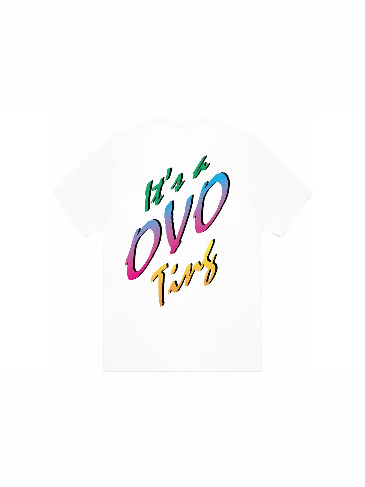 Мужская футболка с принтом OVO Caribana 2019 T-Shirt OVO — изображение 2 из 2, белый