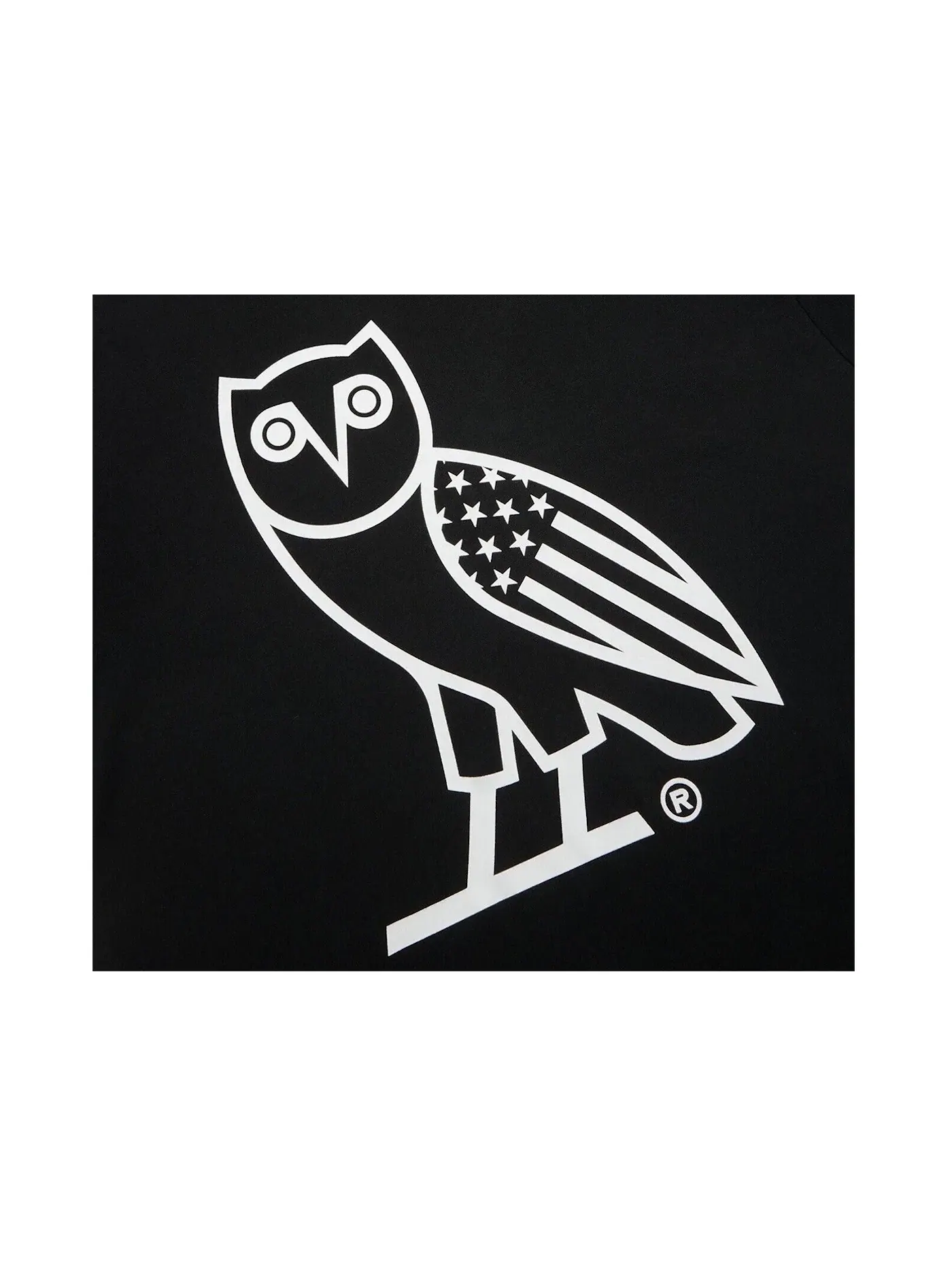 Мужская футболка с принтом OG Owl OVO — изображение 2 из 2, черный