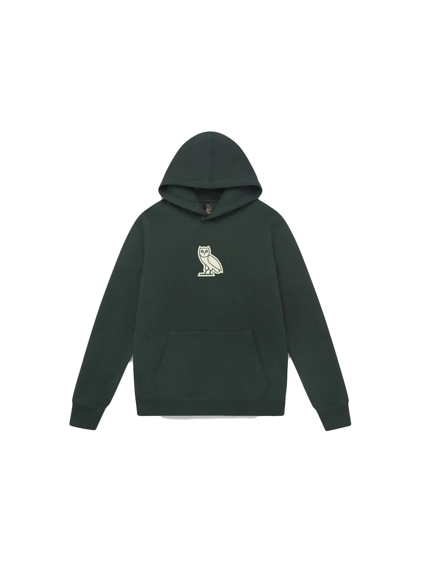 Мужской худи с принтом OVO Classic Owl Hoodie Evergreen — изображение 1 из 1