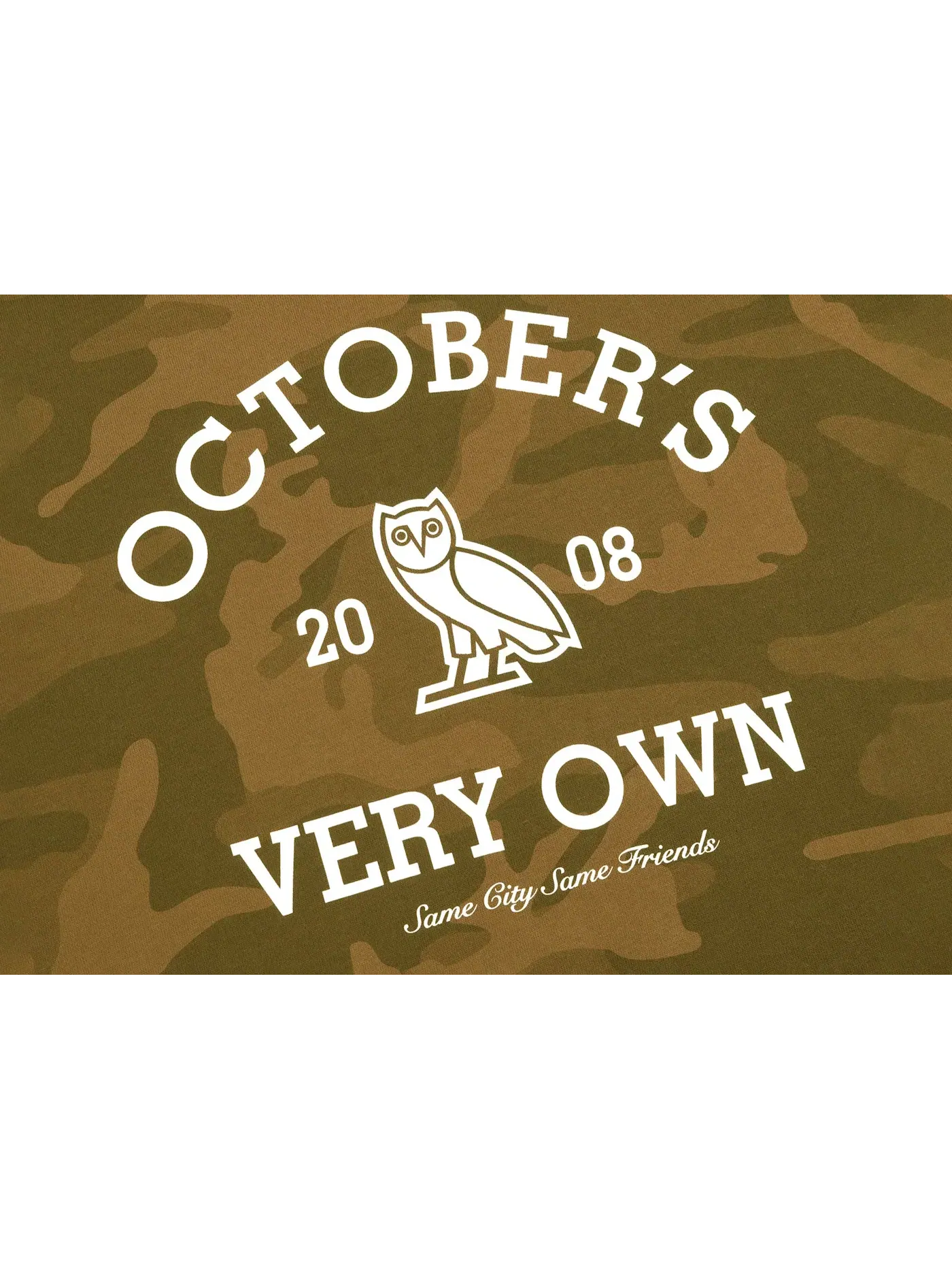 Мужской свитшот с принтом OVO Crewneck Camo — изображение 2 из 2, камуфляж