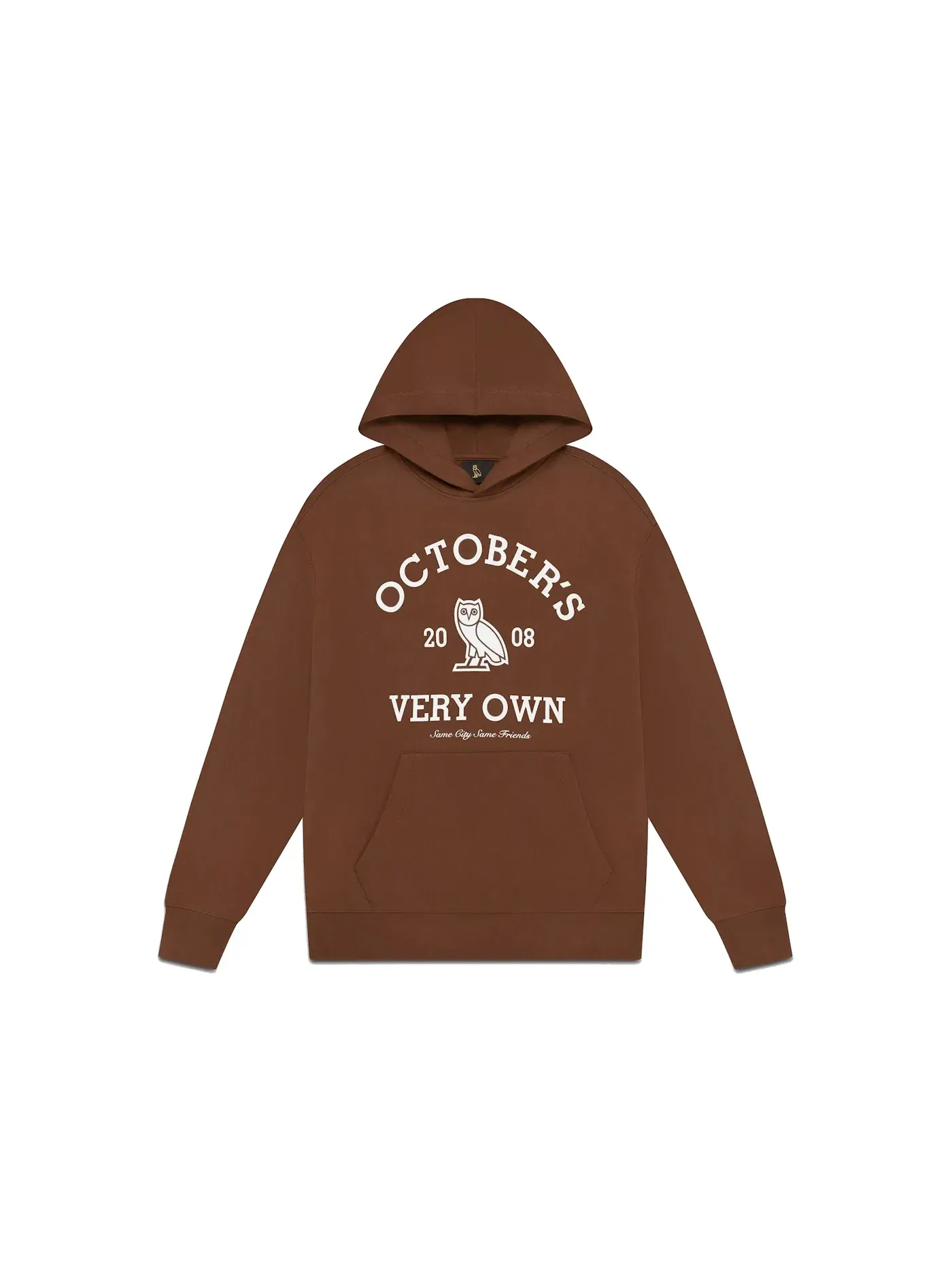 Мужская худи Collegiate OVO — изображение 1 из 2, коричневый