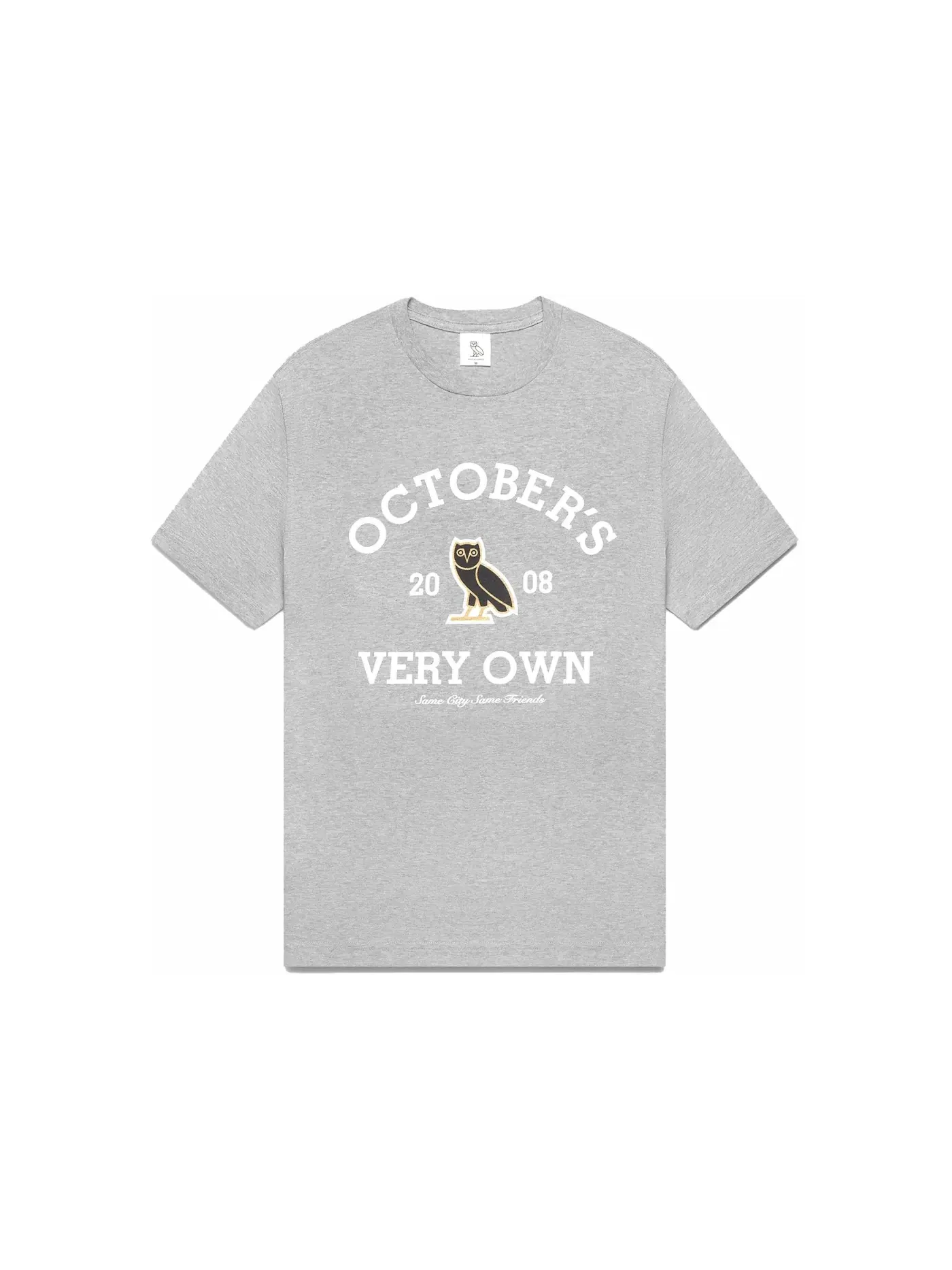 Мужская футболка хлопковая OVO T-shirt (FW22) — изображение 1 из 1, серый