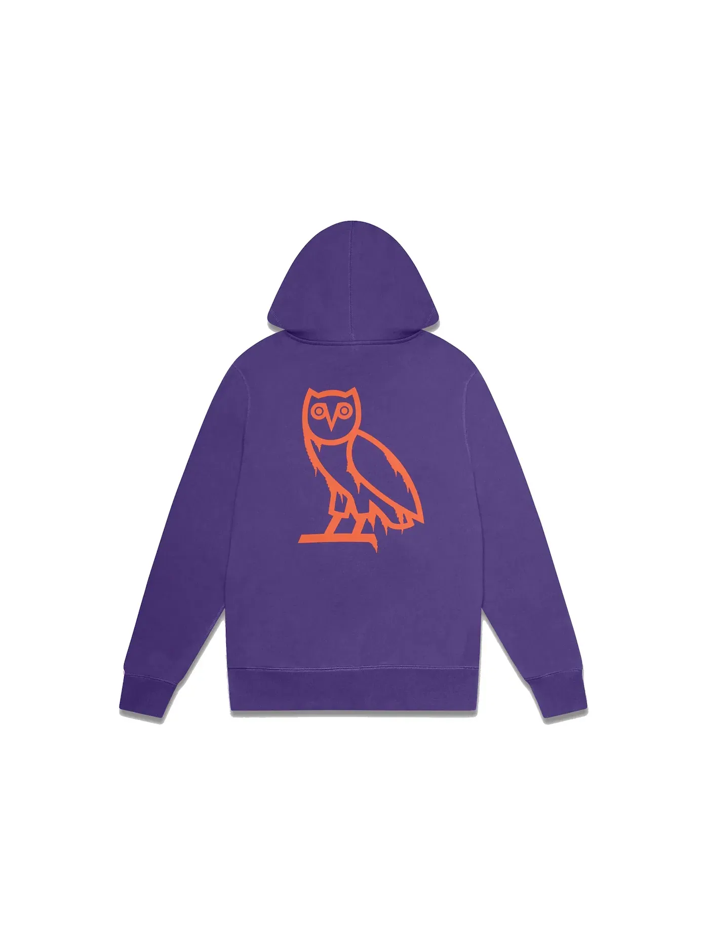 Мужской худи с принтом OVO Hoodie — изображение 2 из 2, фиолетовый