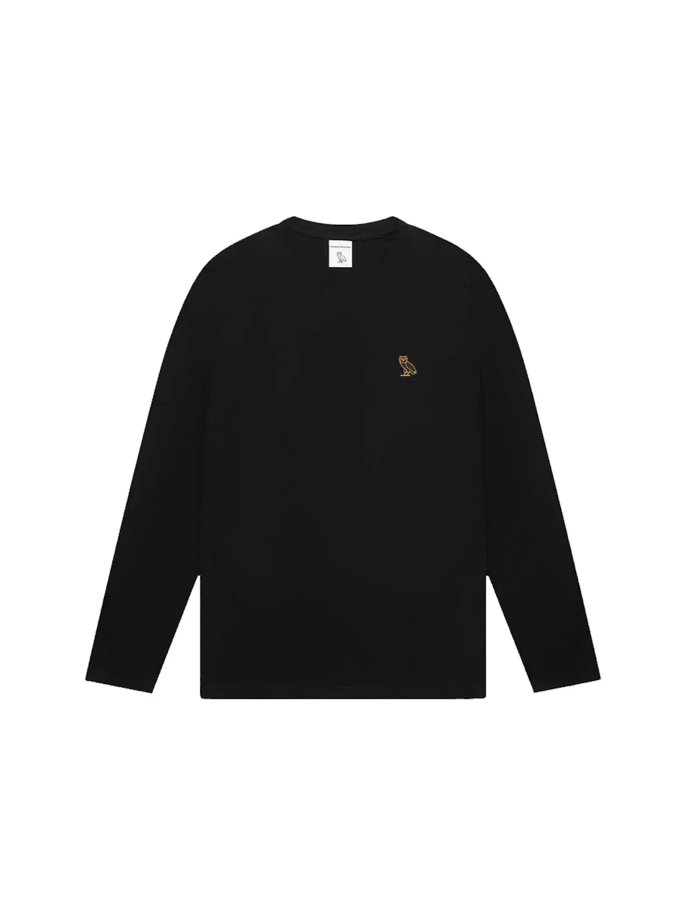 Мужская футболка с длинным рукавом OVO T-shirt — изображение 1 из 1, черный