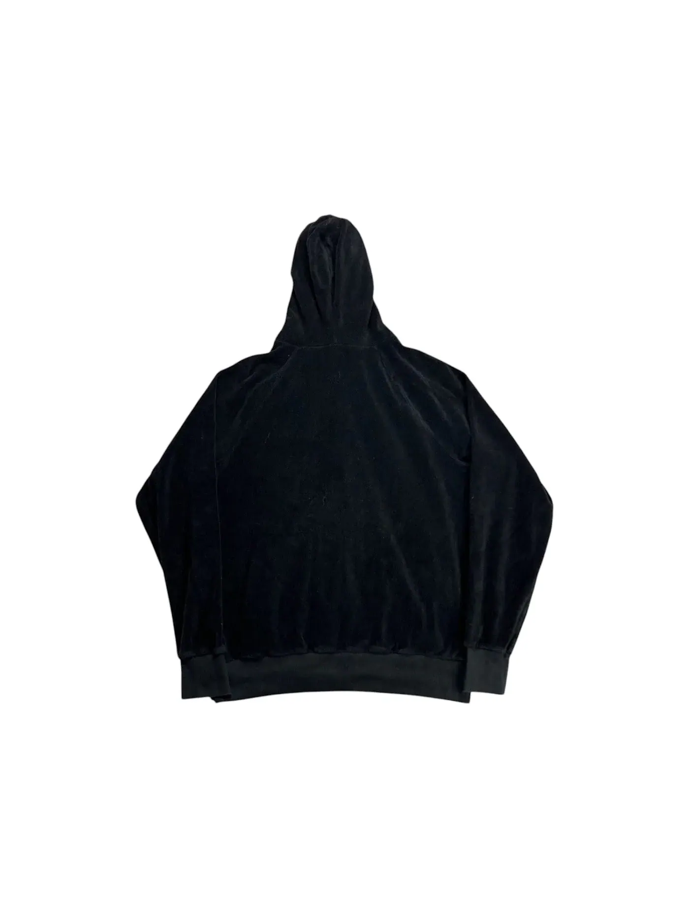 Мужская худи на молнии OVO Essentials Terry Cloth Zip Up Hoodie — изображение 2 из 2, черный