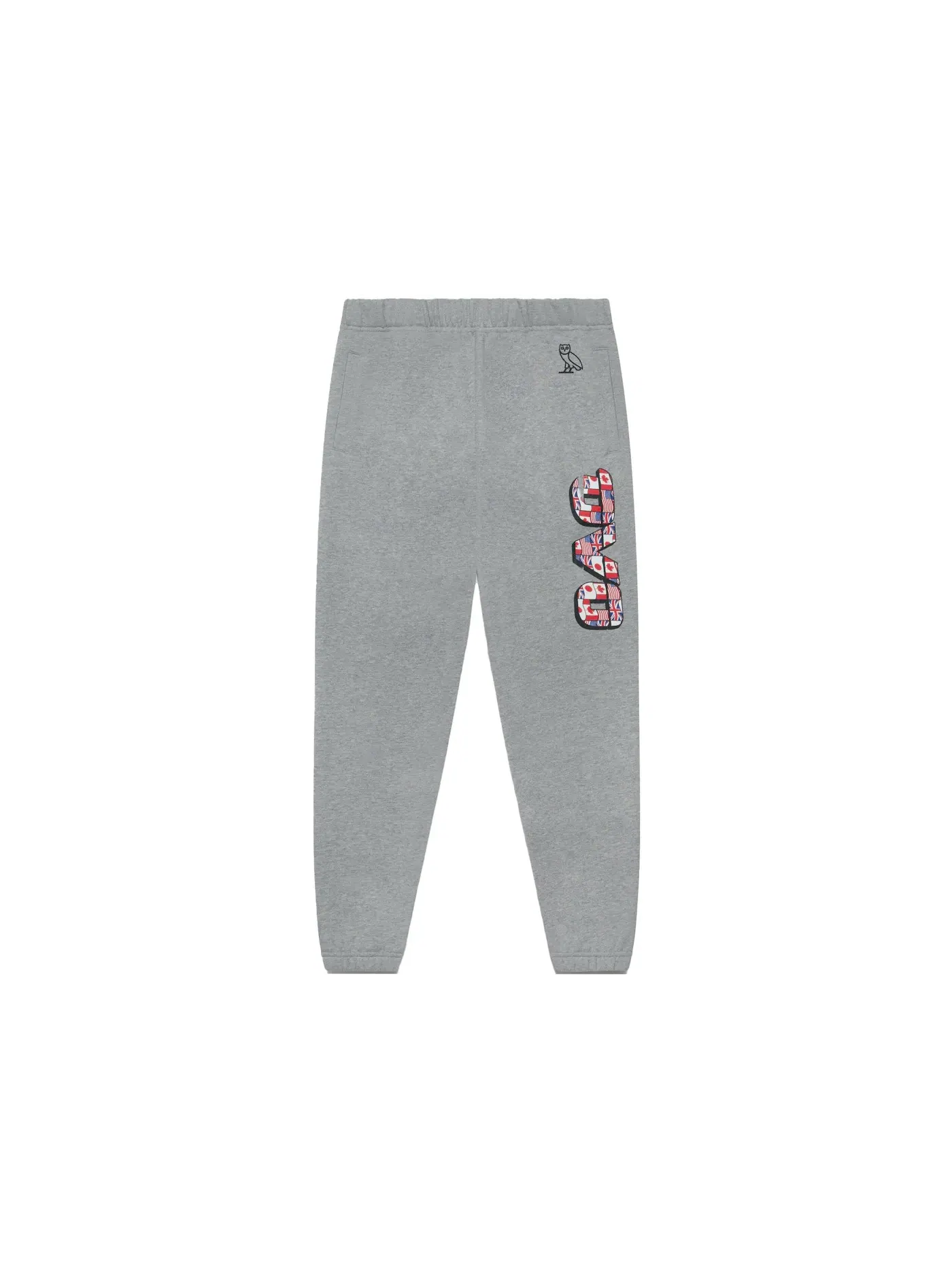 Мужские спортивные штаны с принтом Sweatpant OVO — изображение 1 из 1, серый