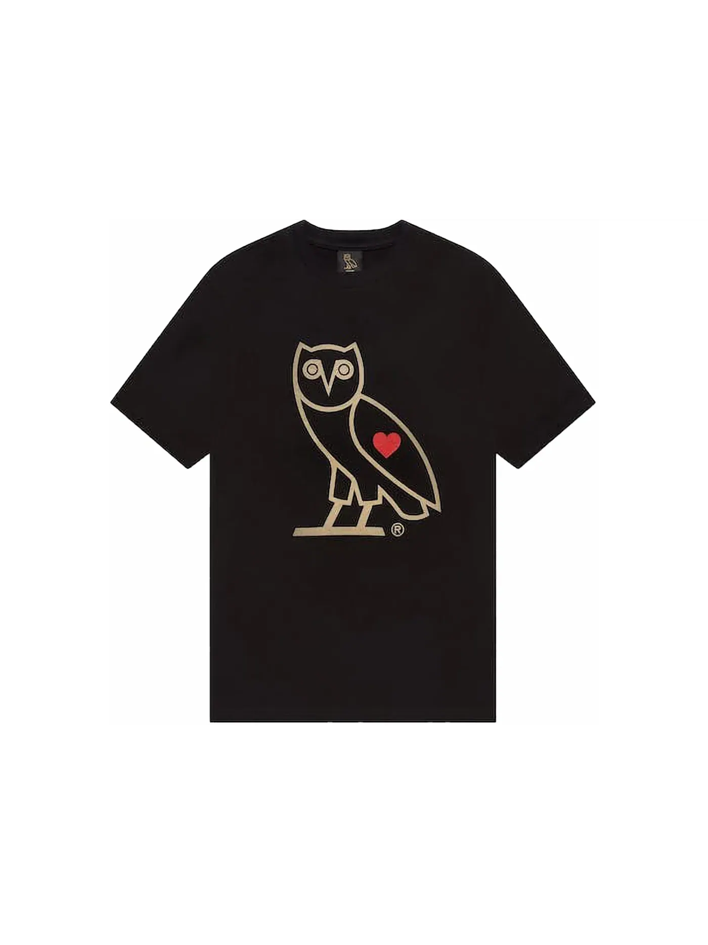 Мужская футболка с принтом Give Thanks OG Owl Tee OVO — изображение 1 из 2, черный