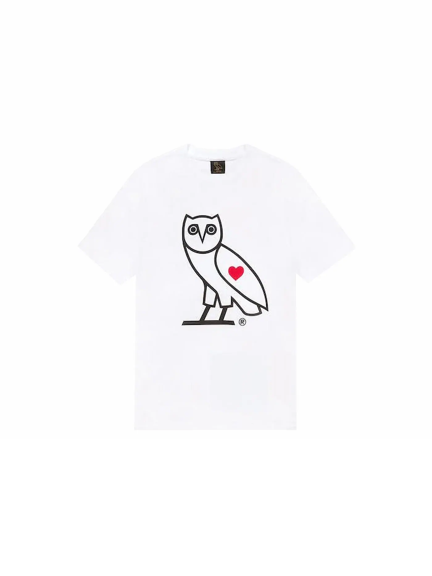 Мужская футболка с принтом OVO Give Thanks OG Owl Tee — изображение 1 из 2, белый
