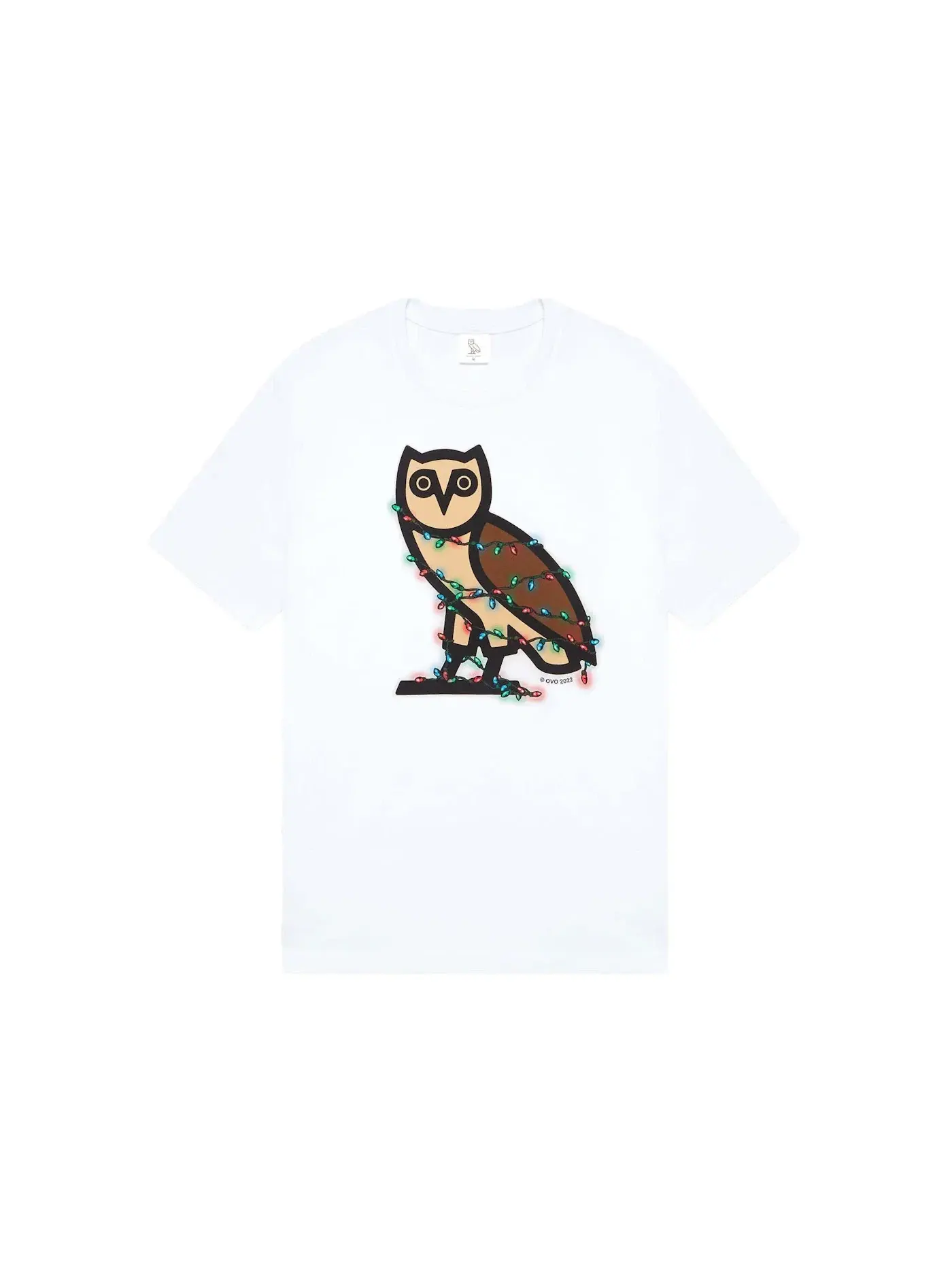 Детская футболка OVO Holiday Bubble Owl T-Shirt — изображение 1 из 2, белый