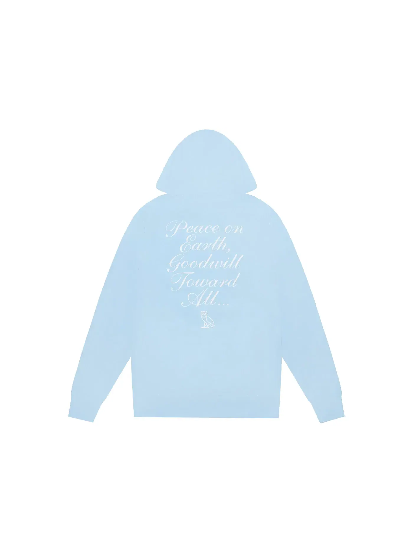 Мужская худи с принтом OVO Hoodie (FW21) — изображение 2 из 2, синий