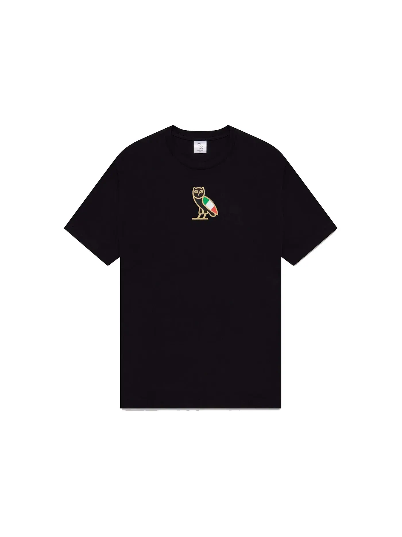 Мужская футболка с принтом OVO Italy Classic Owl T-shirt OVO — изображение 1 из 1, черный