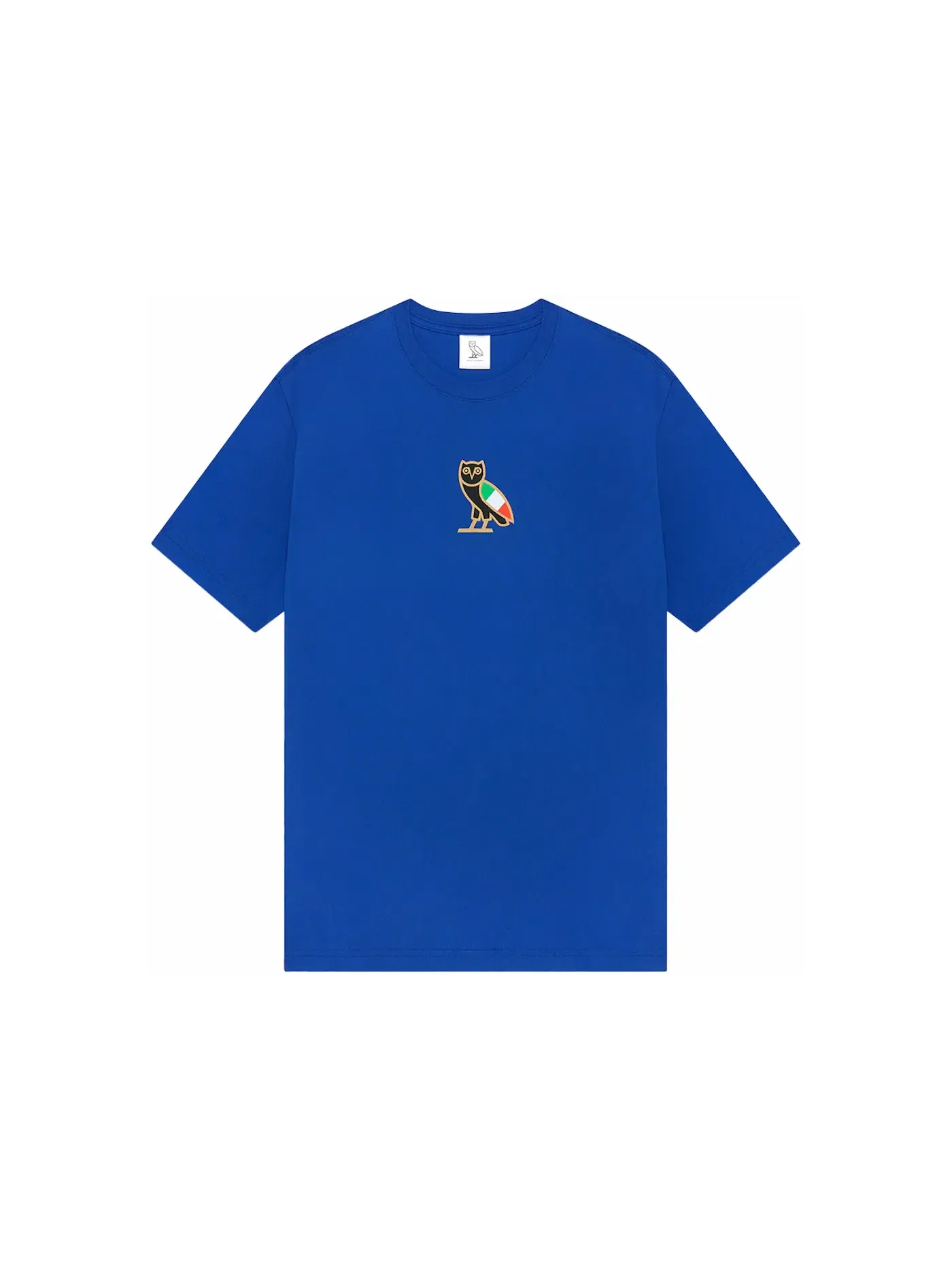 Мужская футболка с принтом OVO Italy Mini OG Owl T-shirt OVO — изображение 1 из 2, синий