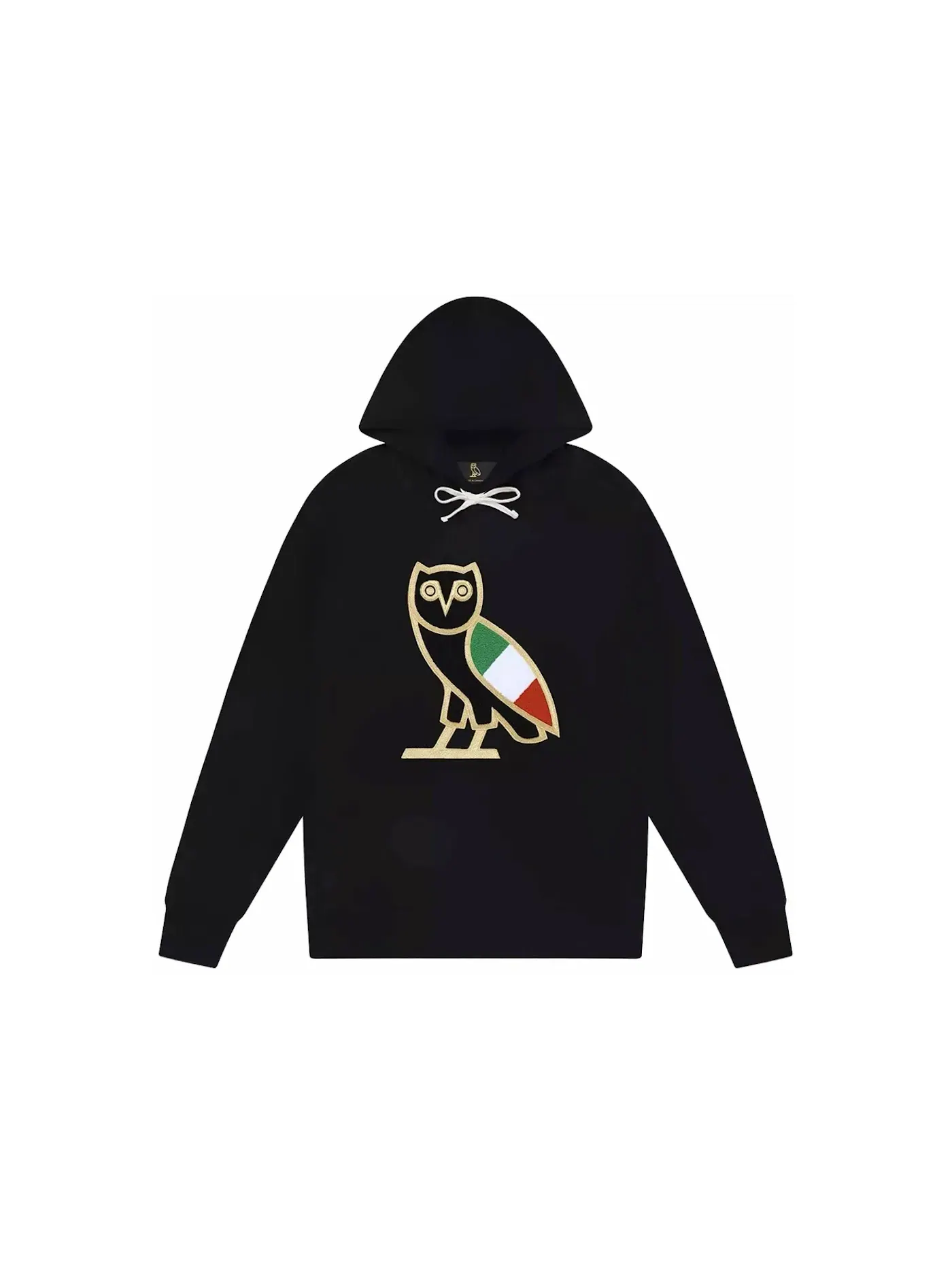 Мужская худи OVO Italy OG Owl (SS24) Hoodie — изображение 1 из 1, черный