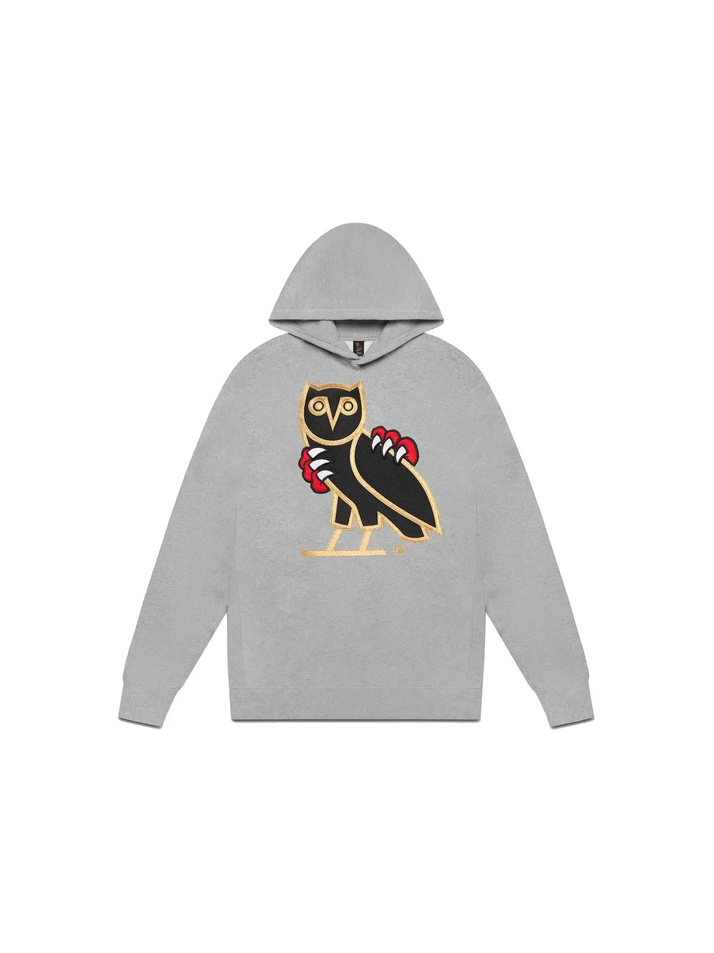 Мужской худи с принтом OG Owl OVO — изображение 1 из 1, серый