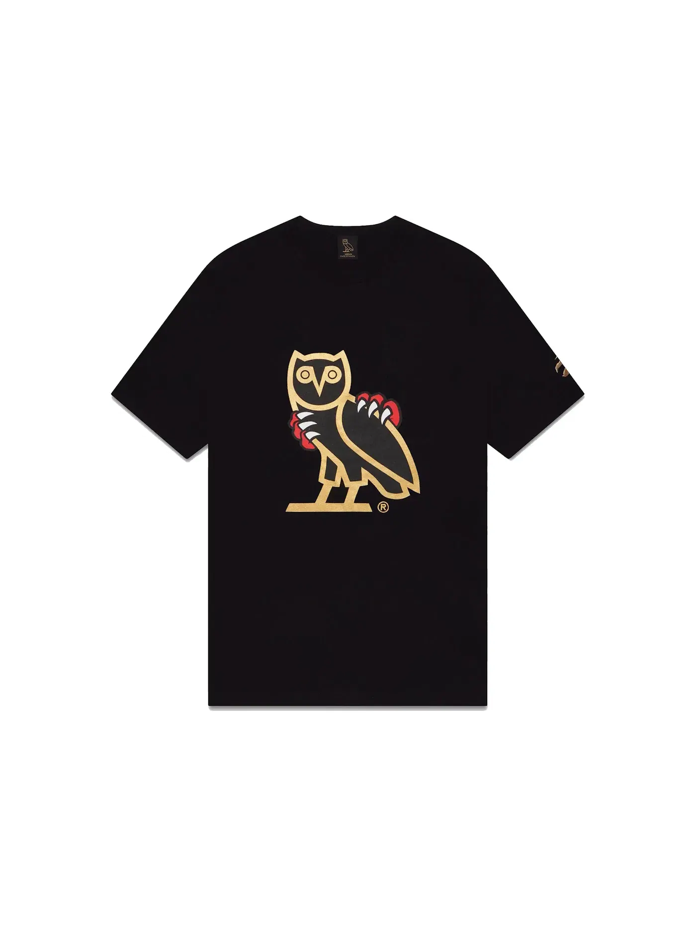 Мужская футболка с принтом OVO Jurassic Park OG Owl T-shirt — изображение 1 из 1, черный