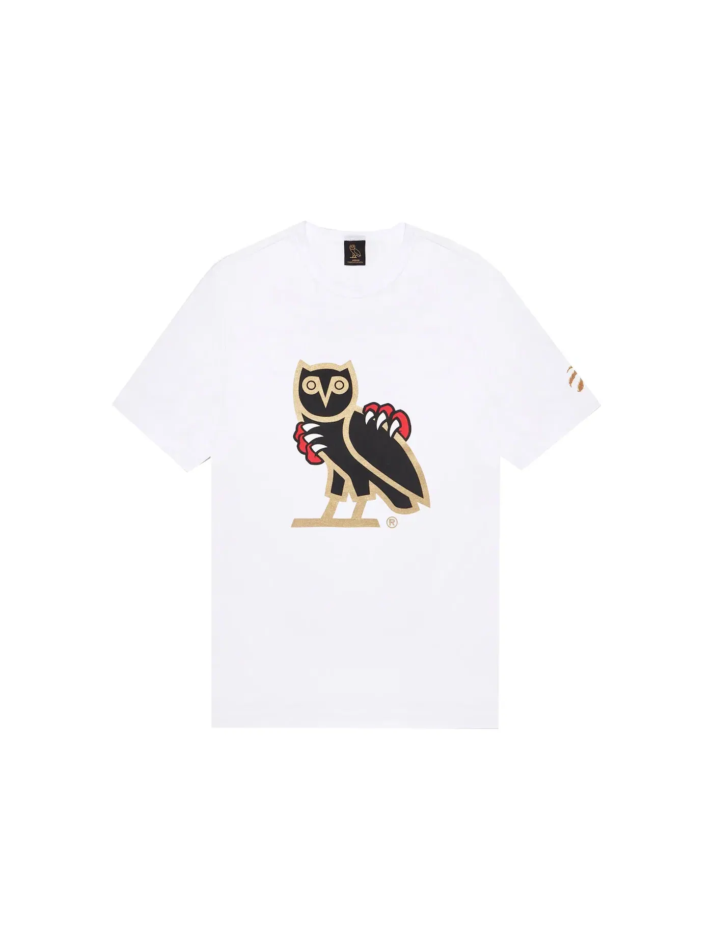 Мужская футболка с принтом OVO Jurassic Park OG Owl T-shirt — изображение 1 из 1, белый