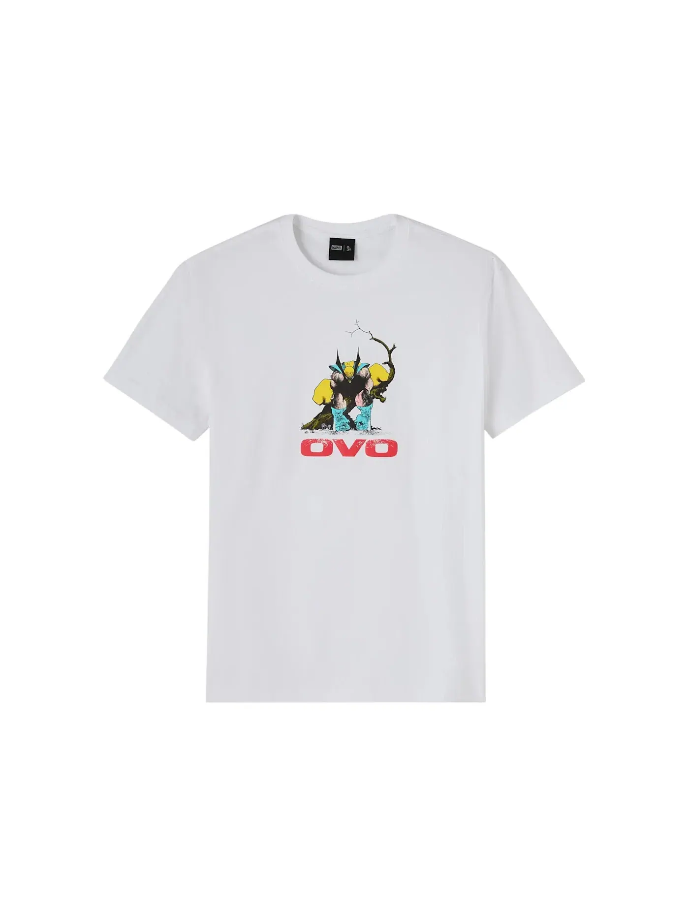 Мужская футболка с принтом Wolverine OVO Tee — изображение 1 из 1, белый