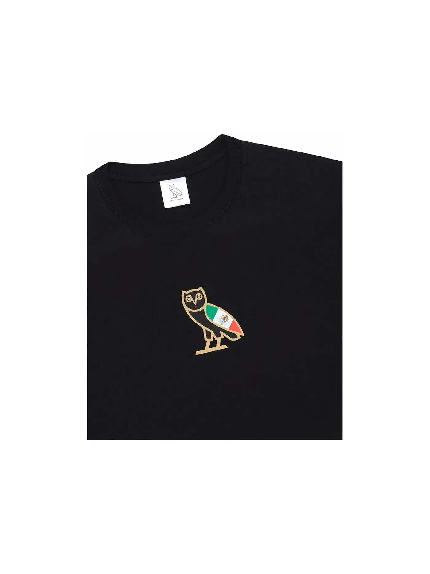 Мужская футболка с принтом OVO Mexico Mini OG Owl T-shirt — изображение 2 из 2, черный