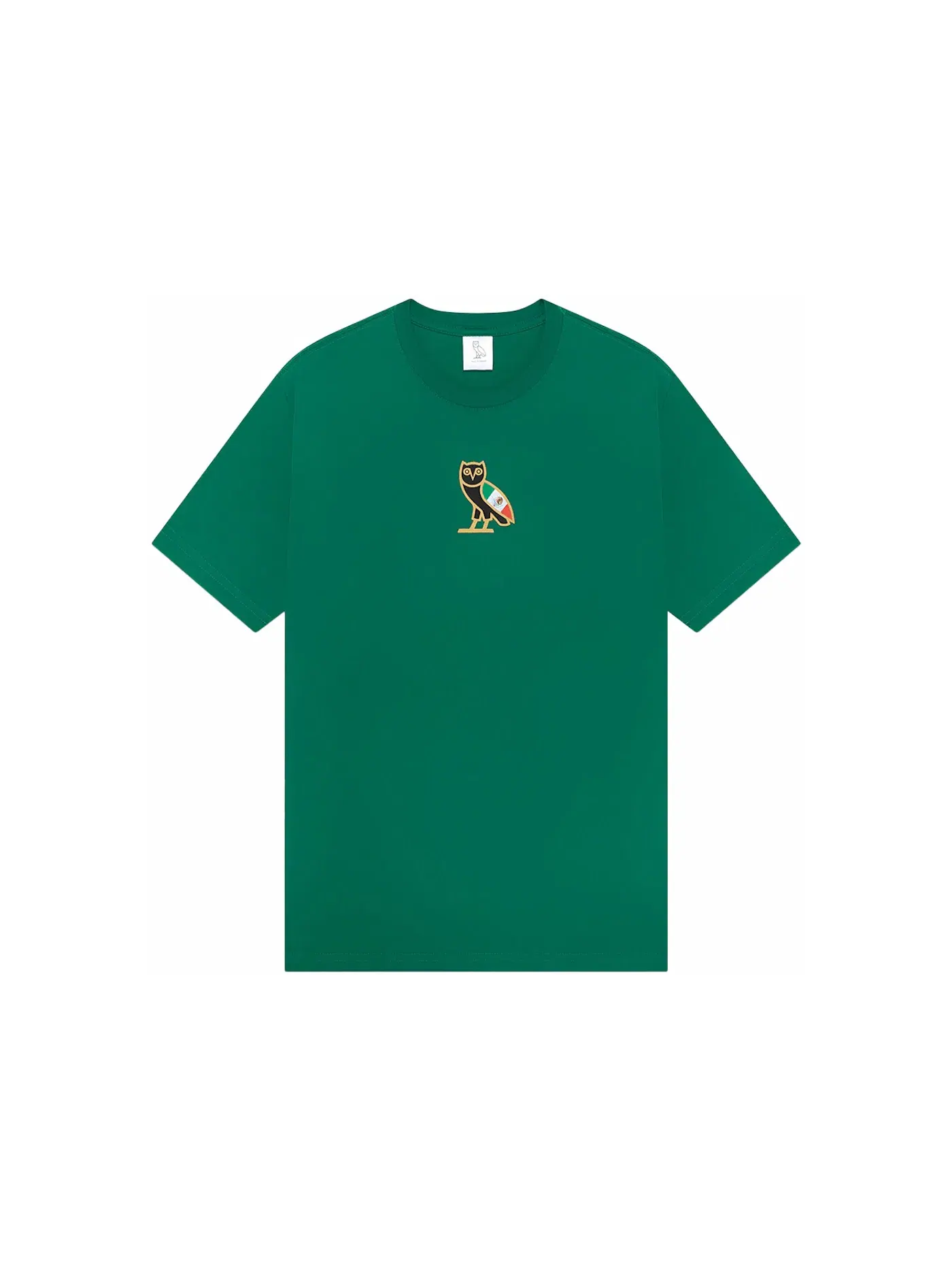 Мужская футболка с принтом OVO Mexico Mini OG Owl T-shirt OVO — изображение 1 из 2, зеленый